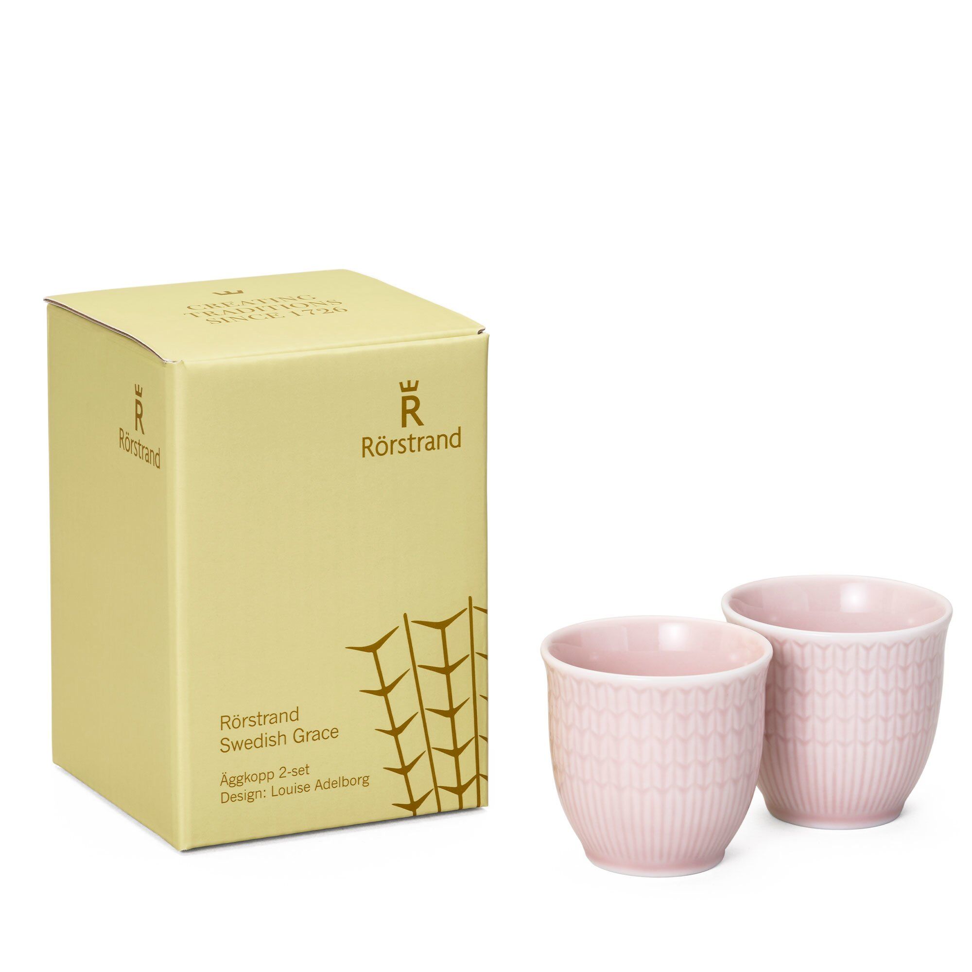 Rörstrand Swedish Grace æggebæger  Rose    Stk