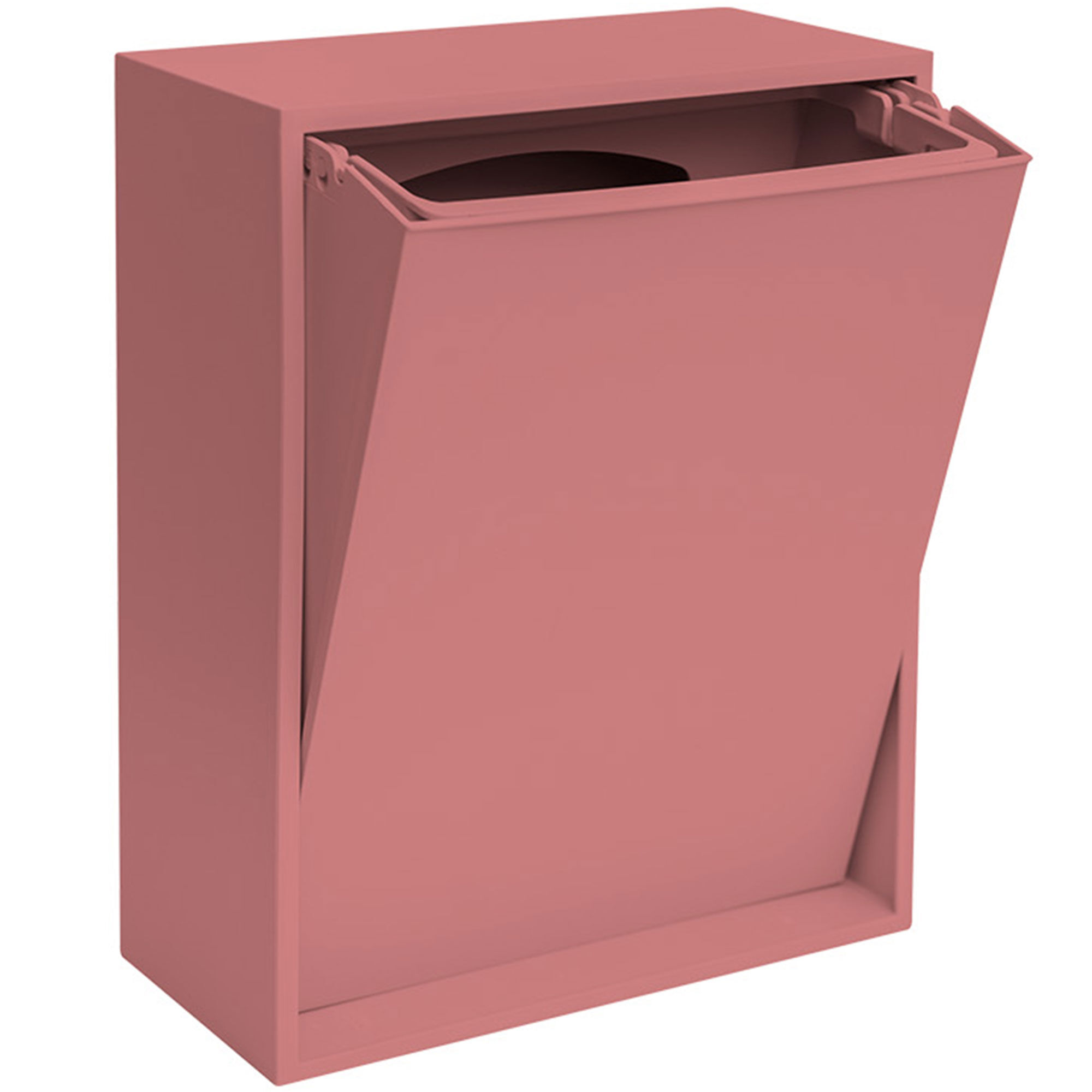 Recollector Recycling Box 12 Liter  Ash Rose