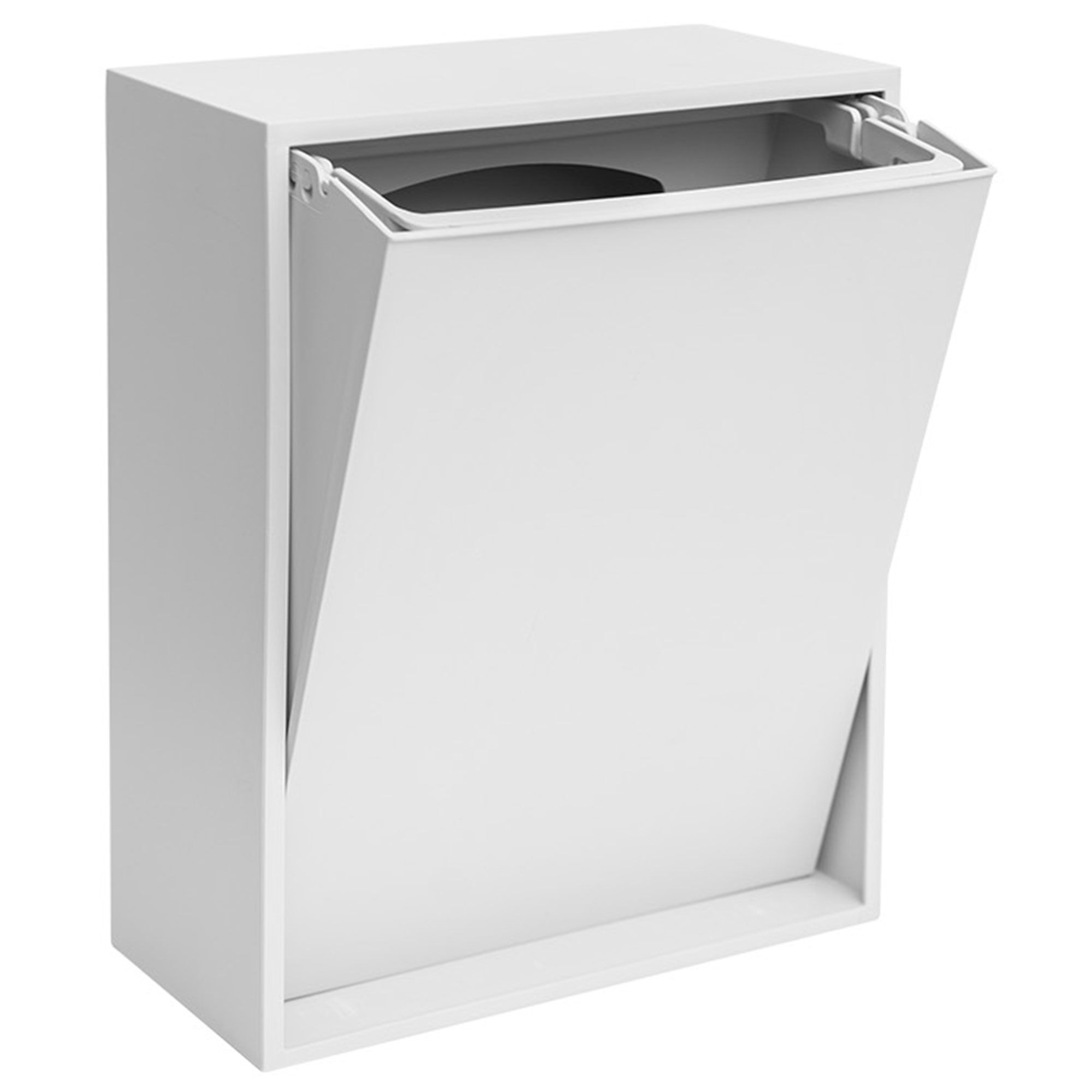 Recollector Recycling Box 12 Liter  Brilliant White