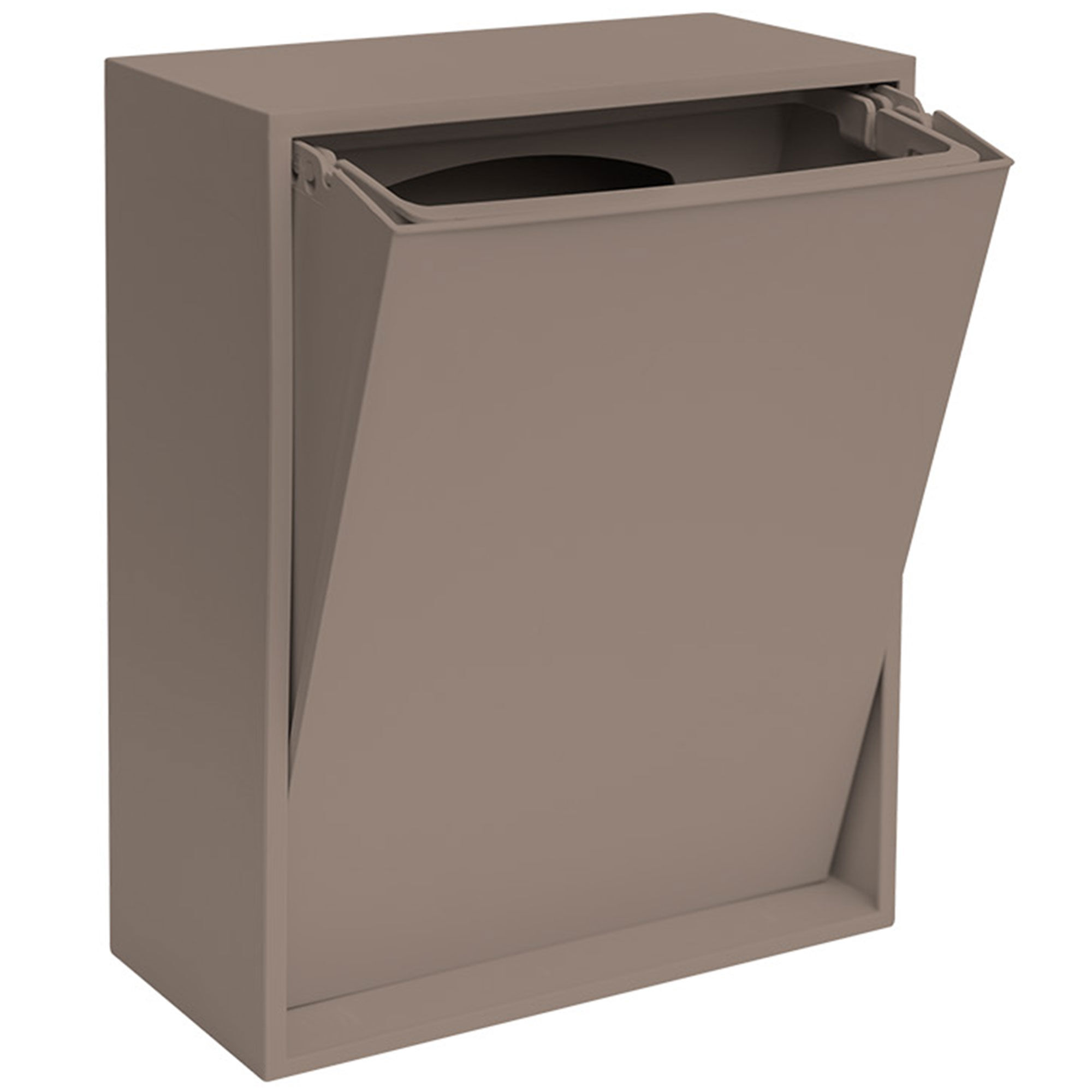 Recollector Recycling Box 12 Liter  Fungi Brown