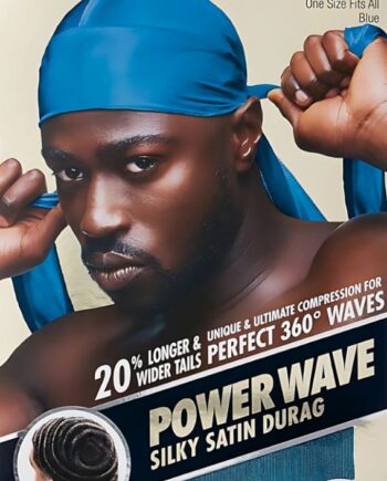 Red By Kiss Power Wave Silky Satin Durag Blå