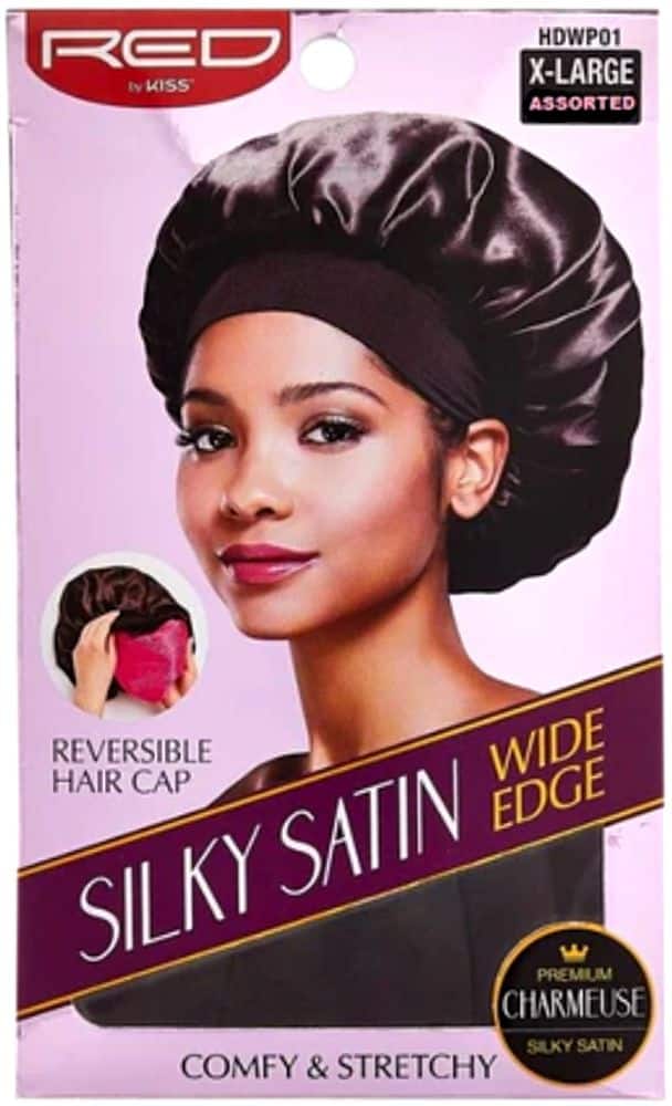 Red By Kiss Silky Satin Cap -large