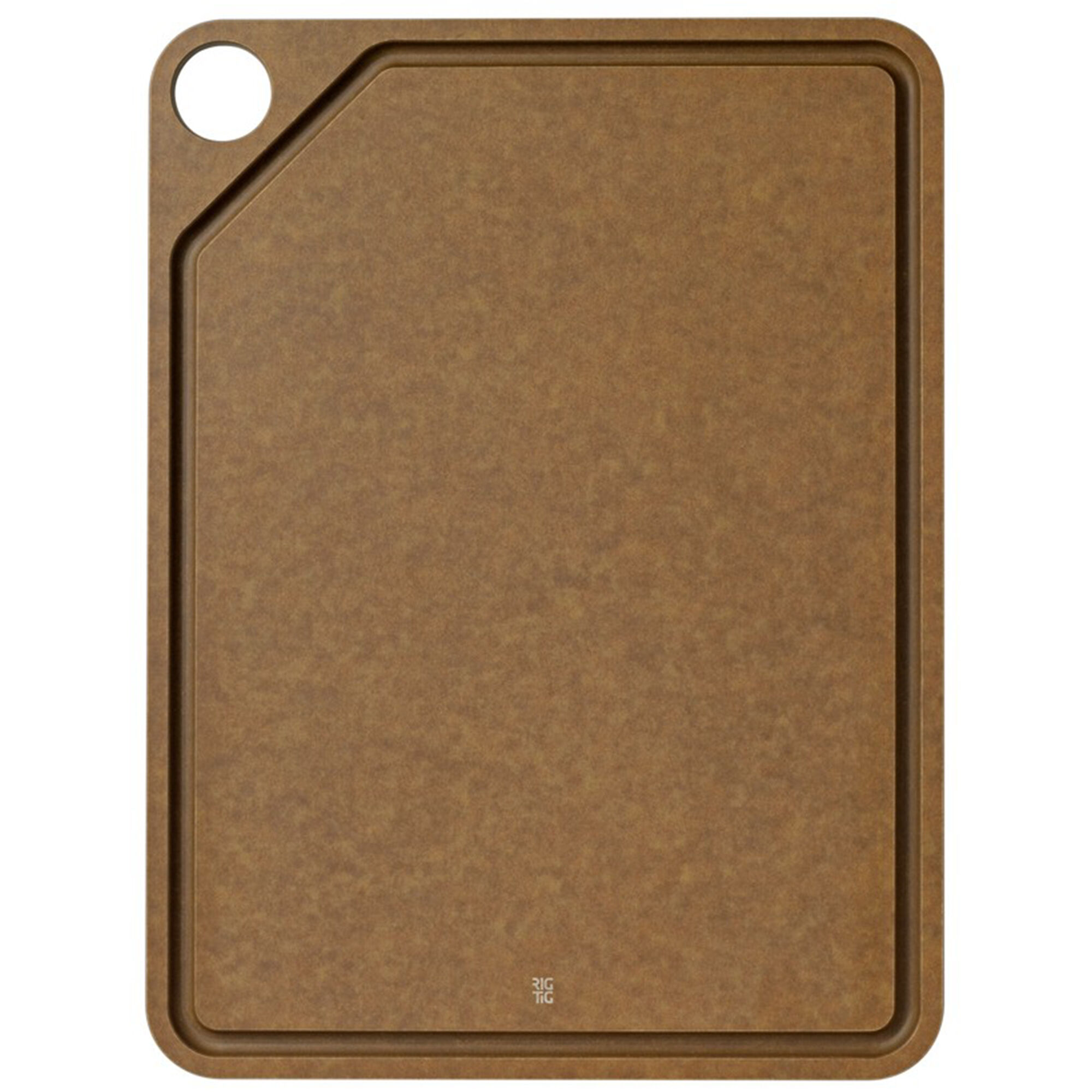 Rig-tig Cut-it Skærebræt 39   Cm  Brun