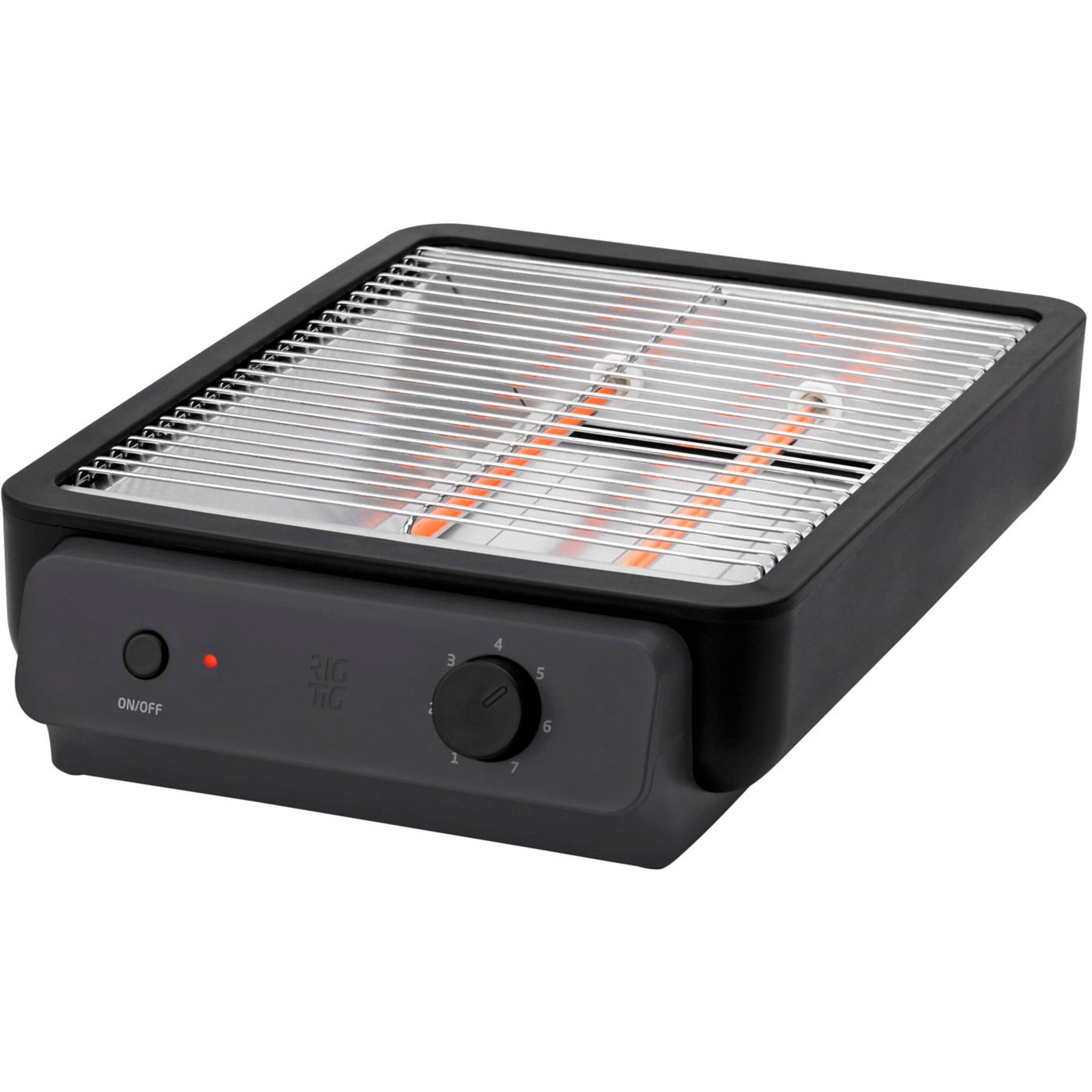 Rig-tig Foodie Brødrister  Sort