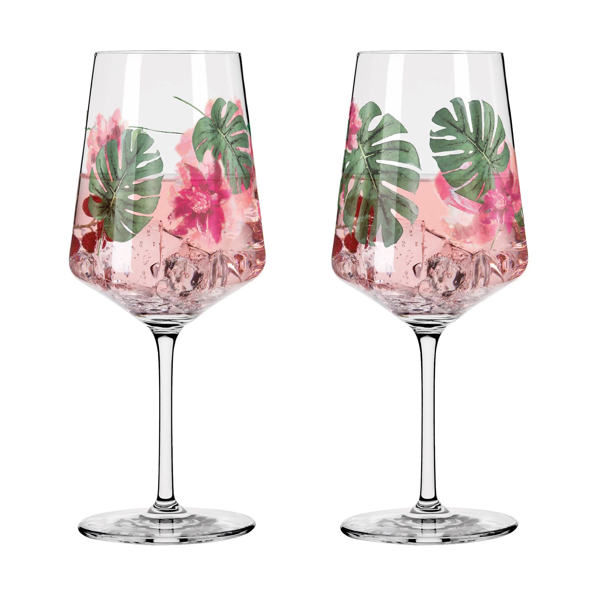 Ritzenhoff Sommersonett Monstera Vinglas    Stk