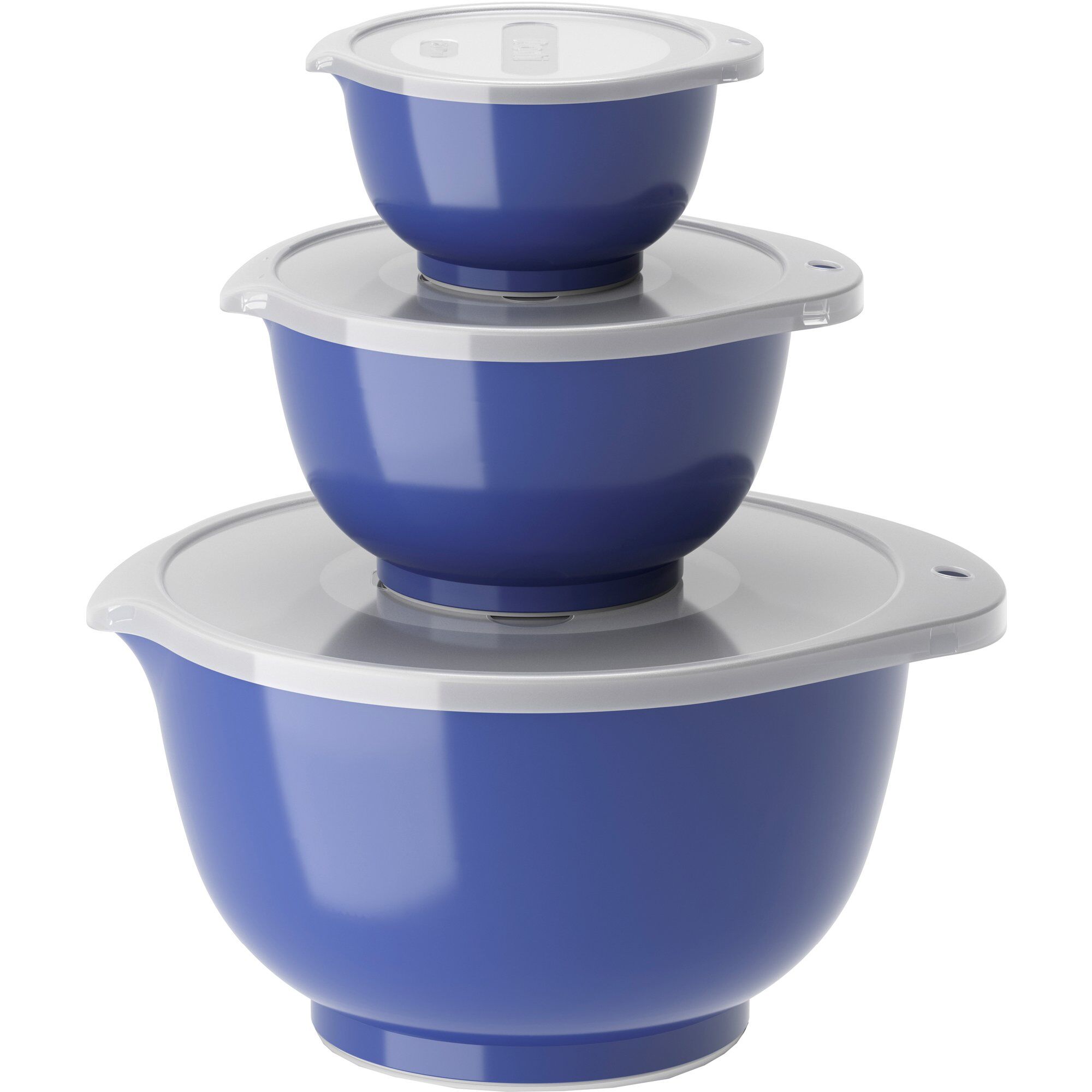 Rosti New Margrethe Sæt Med Skåle   25     75     Liter  Electric Blue
