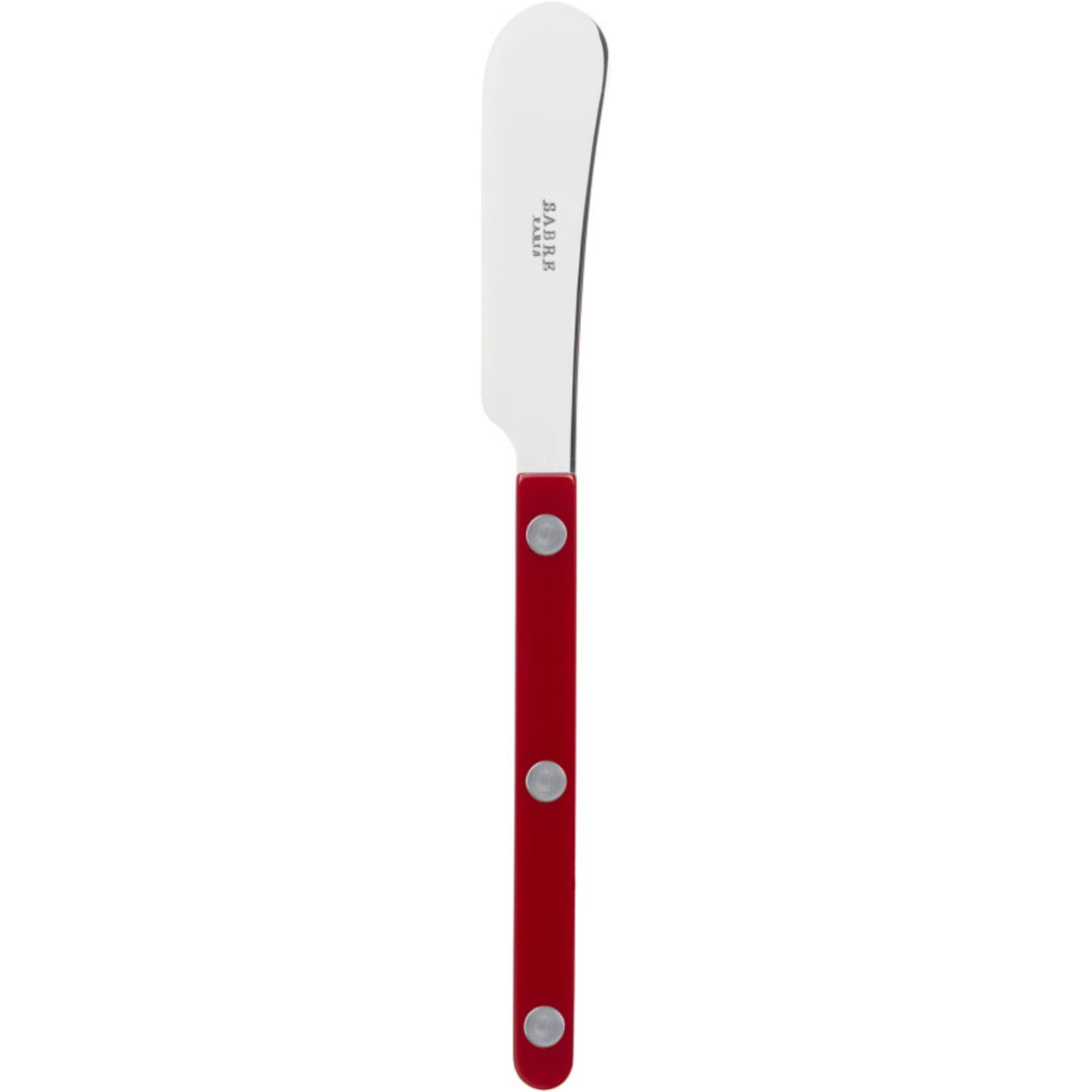 Sabre Paris Bistrot Solid Smørkniv 14 Cm  Burgundy