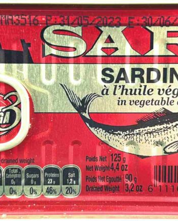 Safi Sardiner   Olie 125