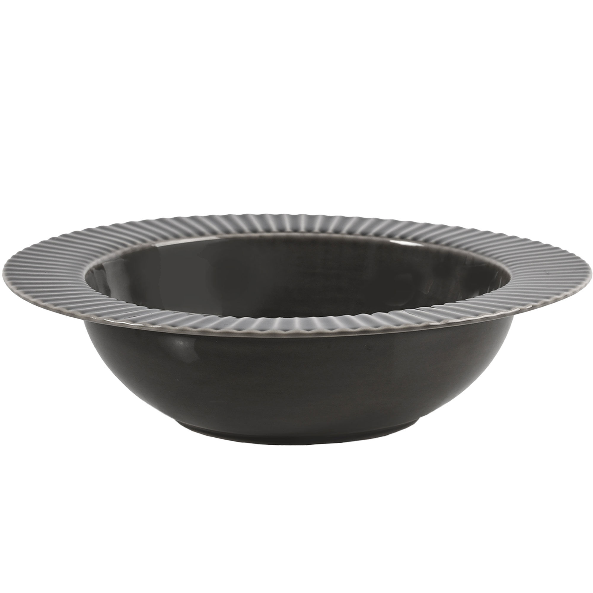 Sagaform Coffee   More Dyb Tallerken  Grå