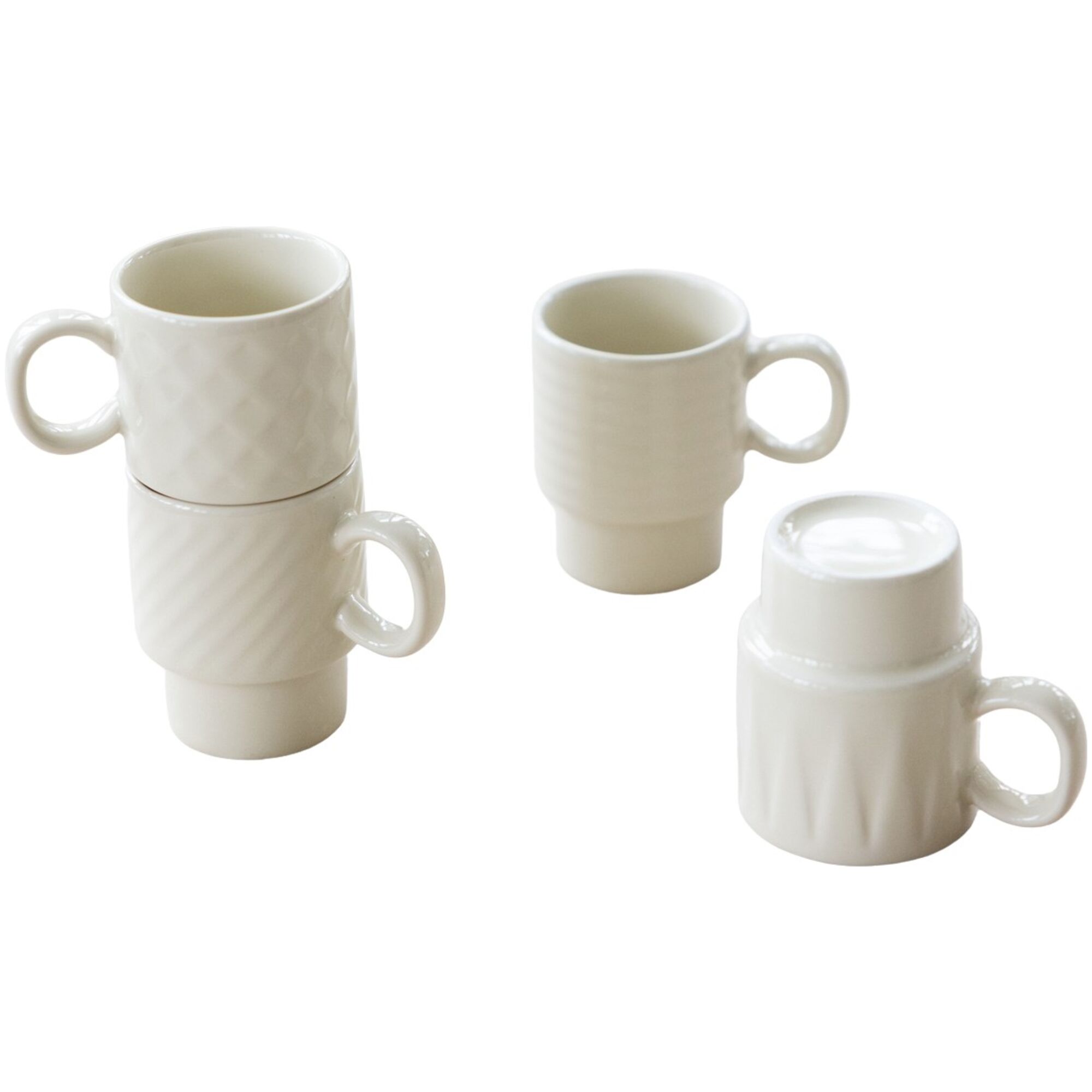Sagaform Coffee   More Espressokopper  -pak  Beige