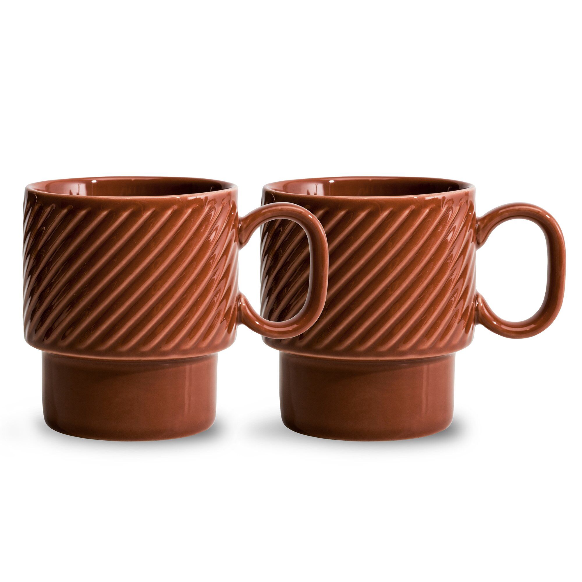 Sagaform Coffee   More Kaffekrus  -pak  Terracotta