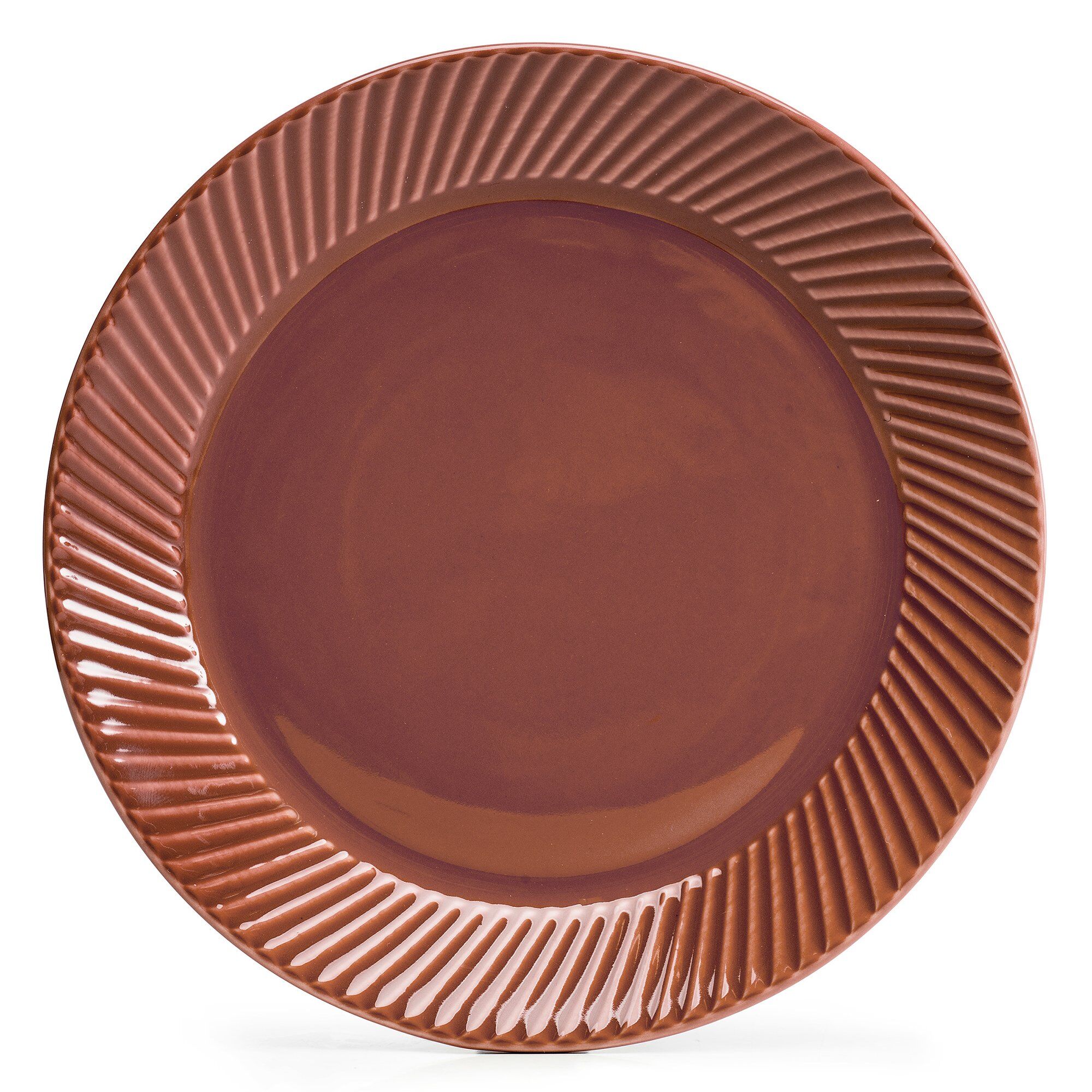 Sagaform Coffee   More Tallerken 20 Cm  Terracotta
