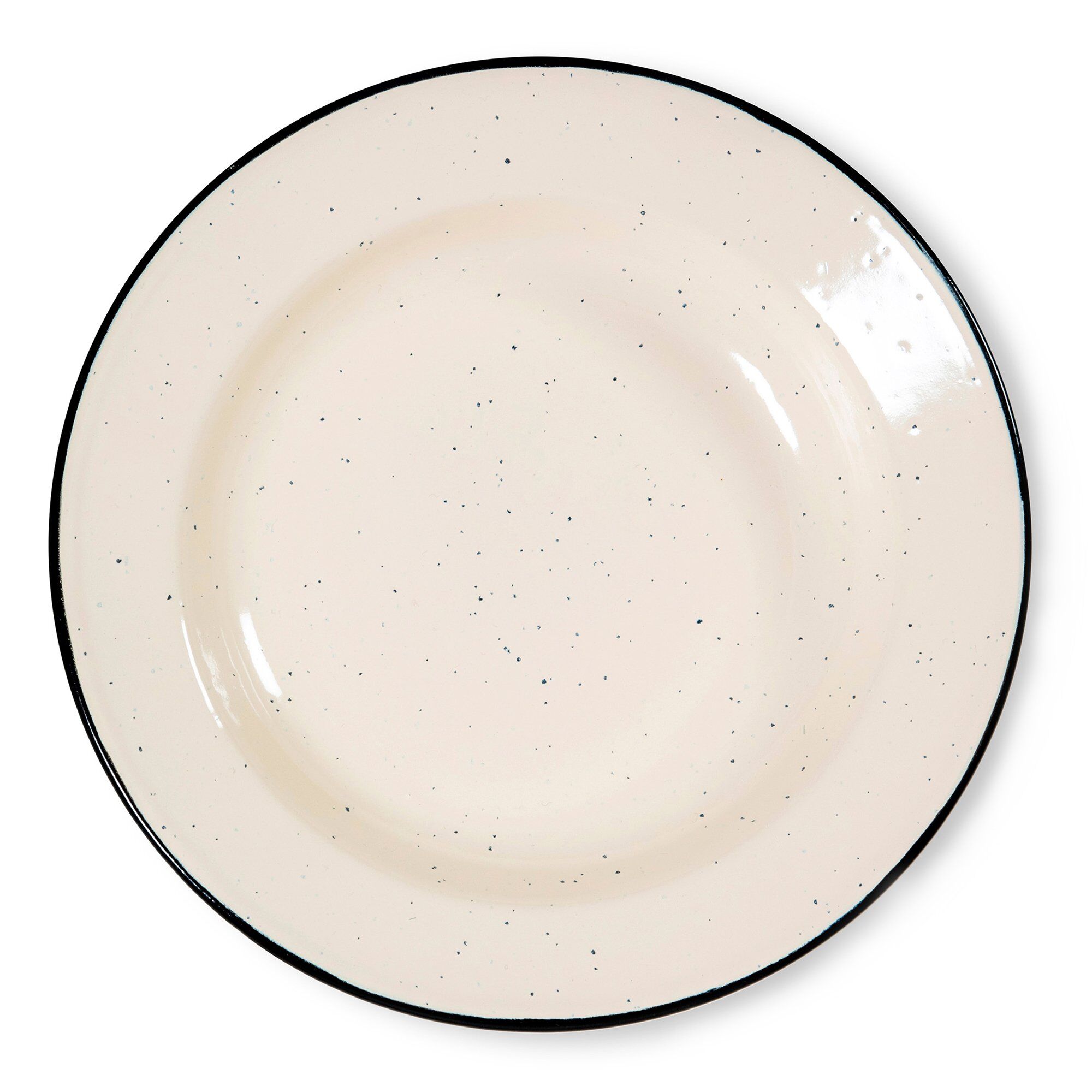Sagaform Doris Emaljetallerken  Beige