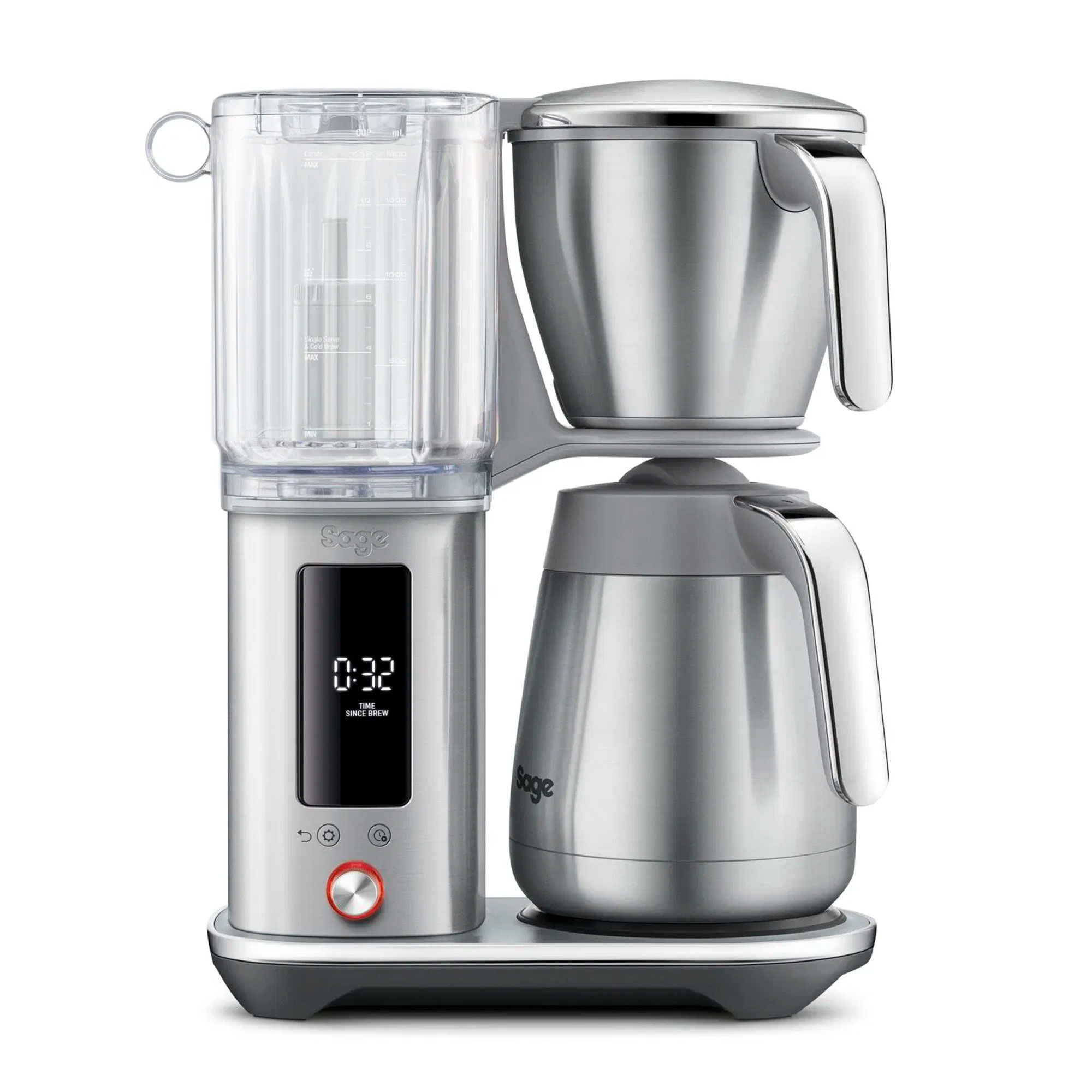 Sage Sdc465bss4 Luxe Brewer Kaffemaskine  Rustfrit Stål
