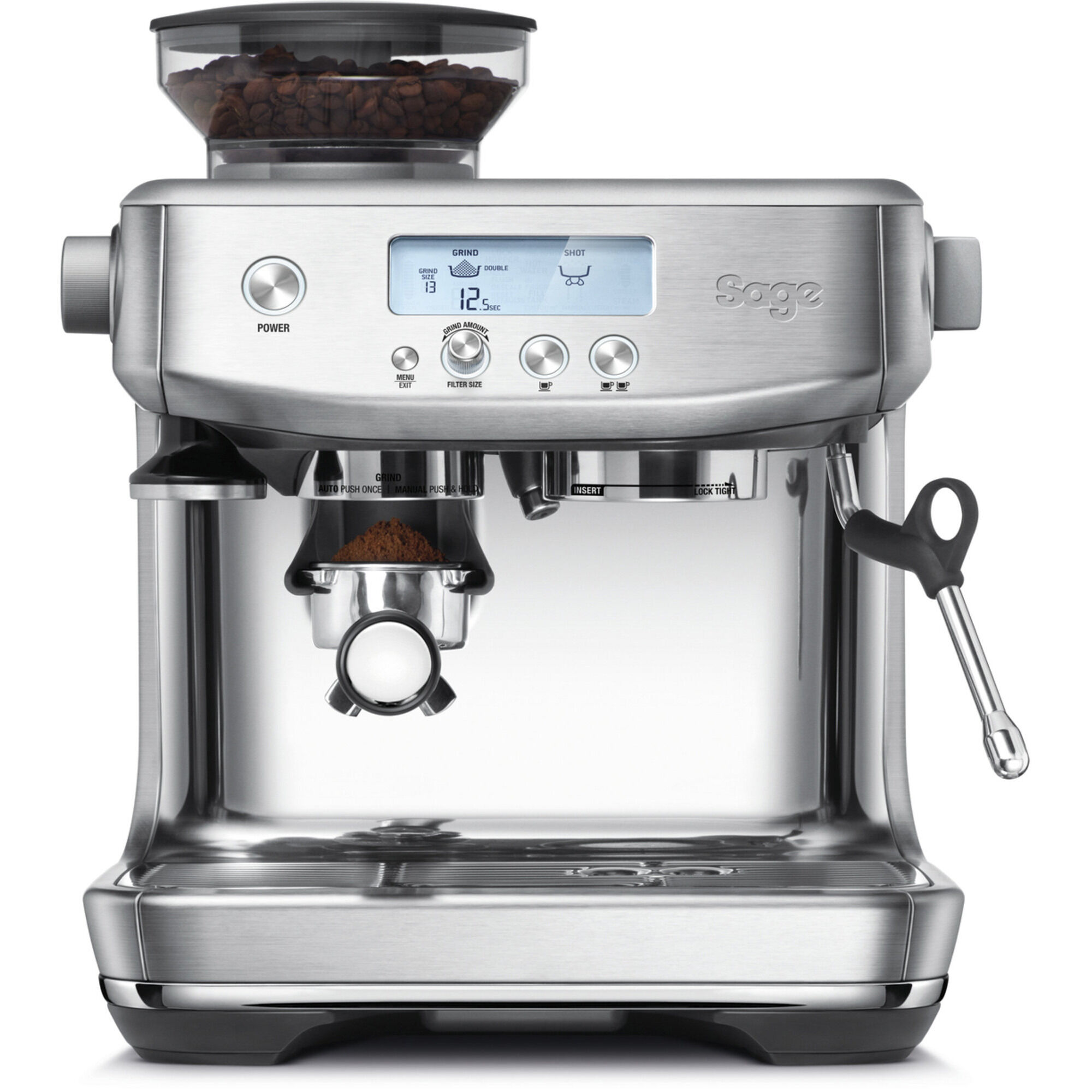 Sage Ses878bss Barista Pro Espressomaskine Stål