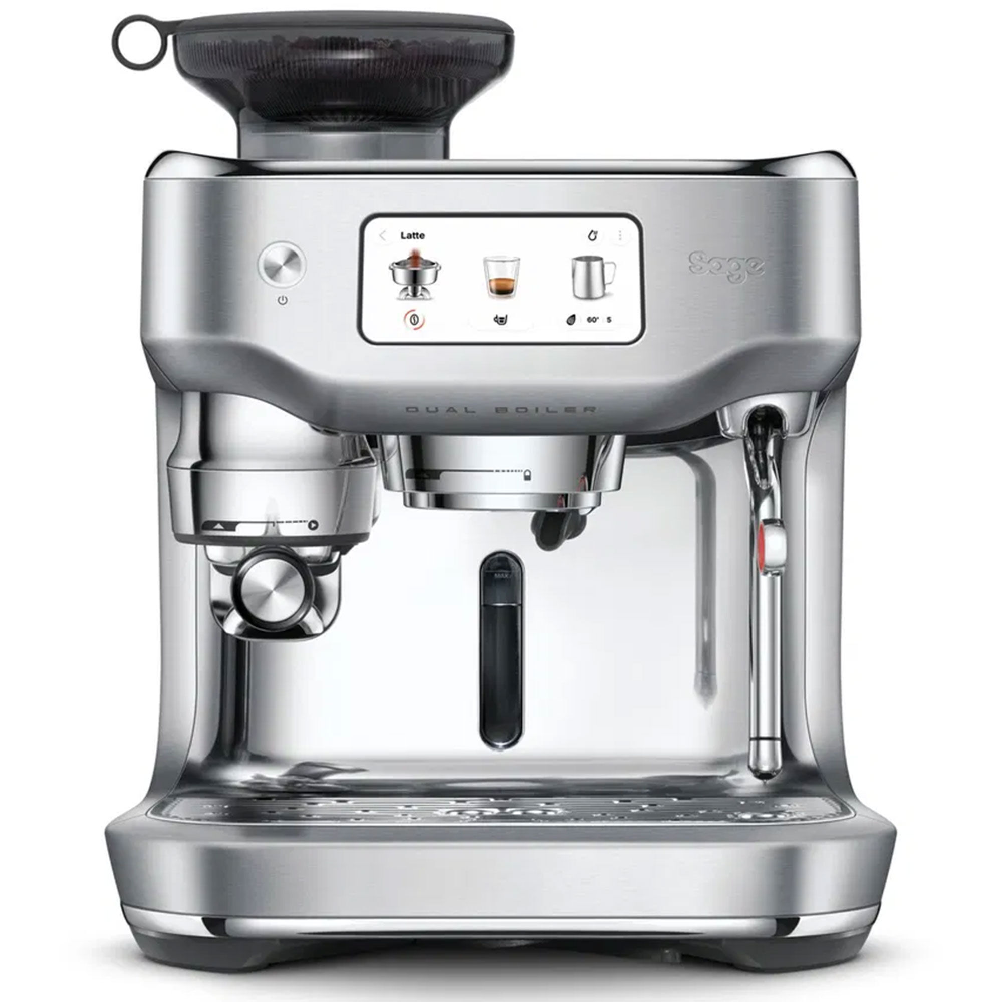 Sage Ses995bss Oracle Dual Boiler Espressomaskine  Rustfrit Stål