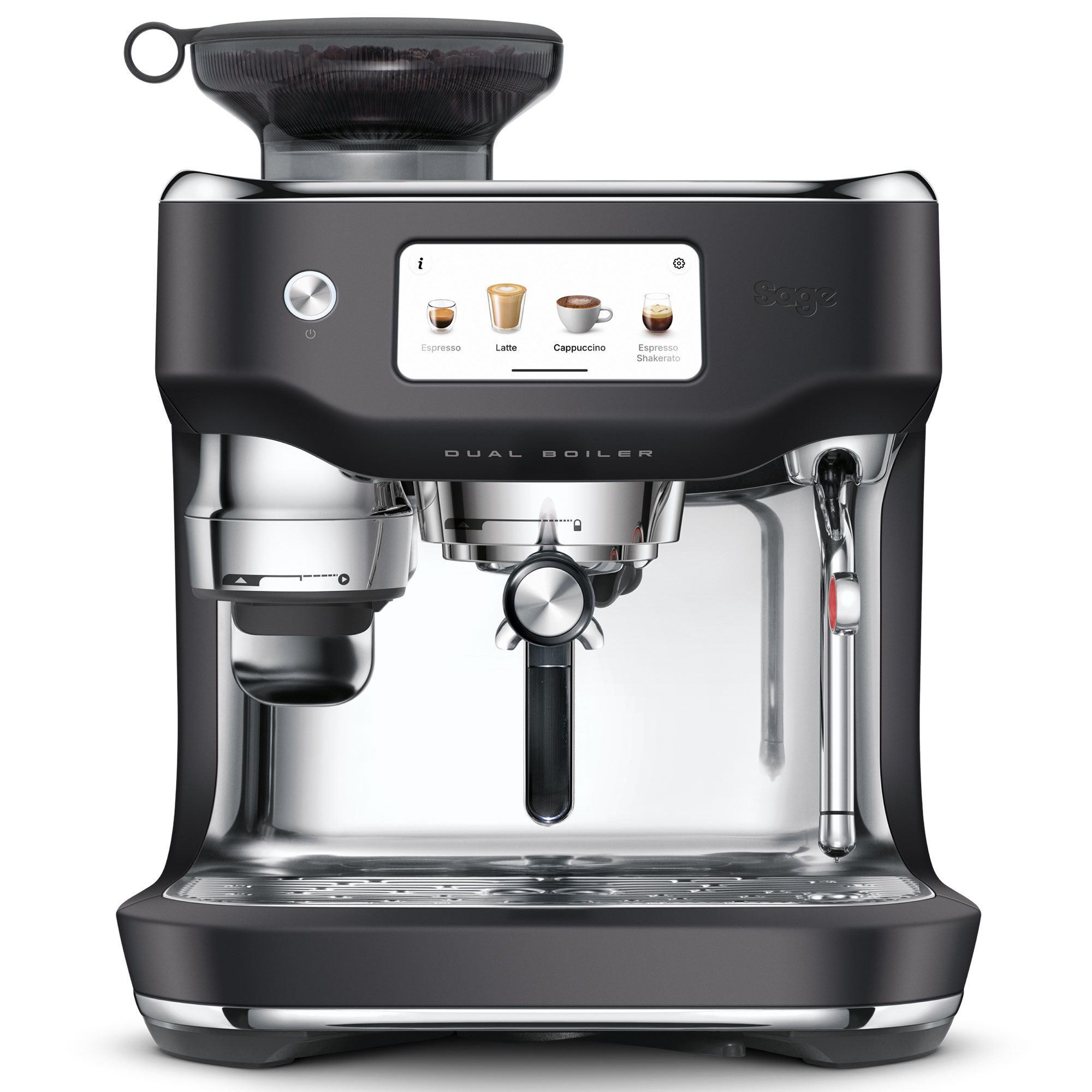 Sage Ses995btr Oracle Dual Espressomaskine  Sort
