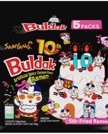 Samyang Buldak Hot Chicken Ramen  -pack
