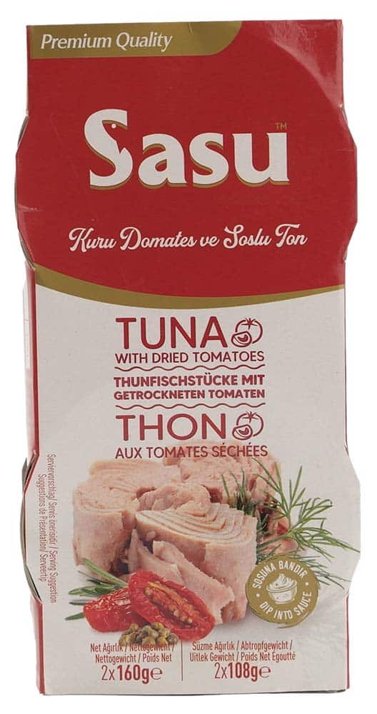 Sasu Tun Med Tomater 2x160gr