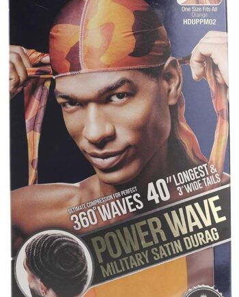 Satin Military Durag Orange