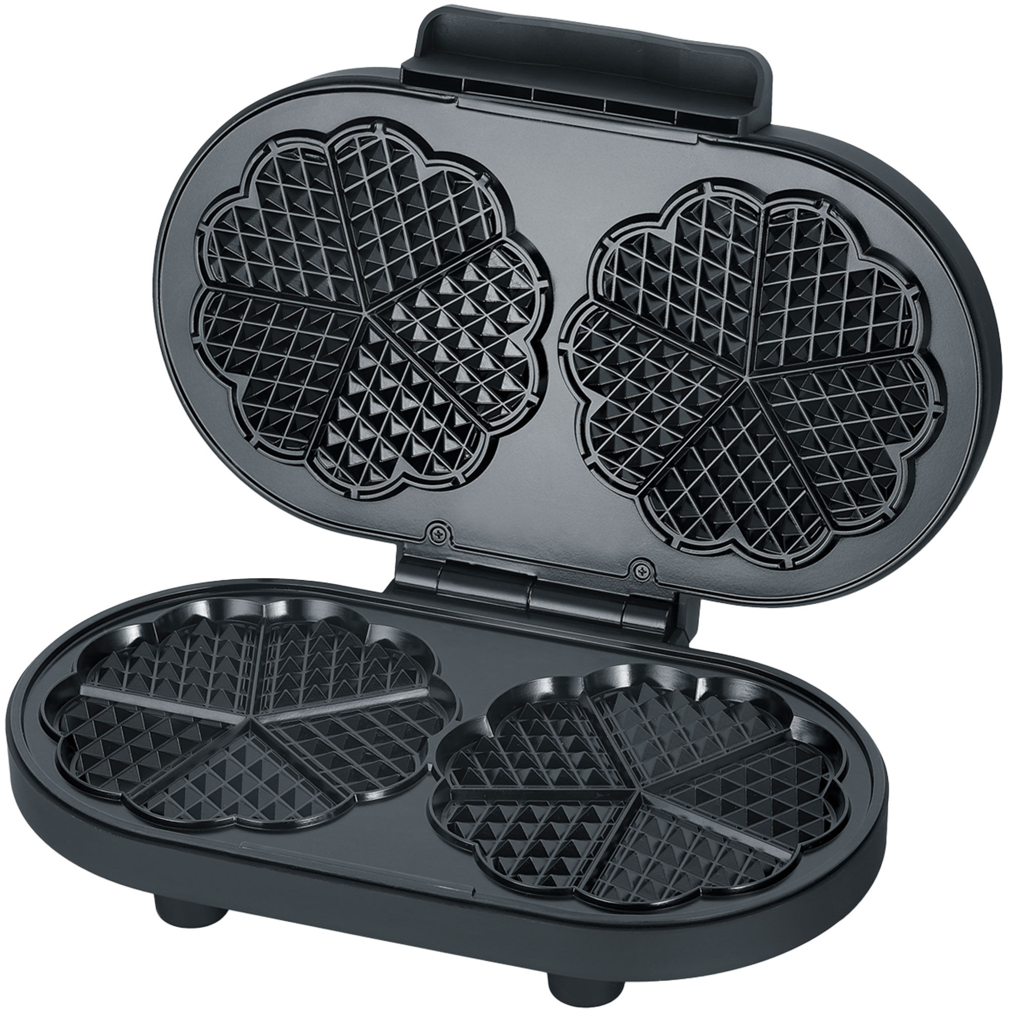 Severin Wa 2118 Dobbelt Vaffeljern  Sort