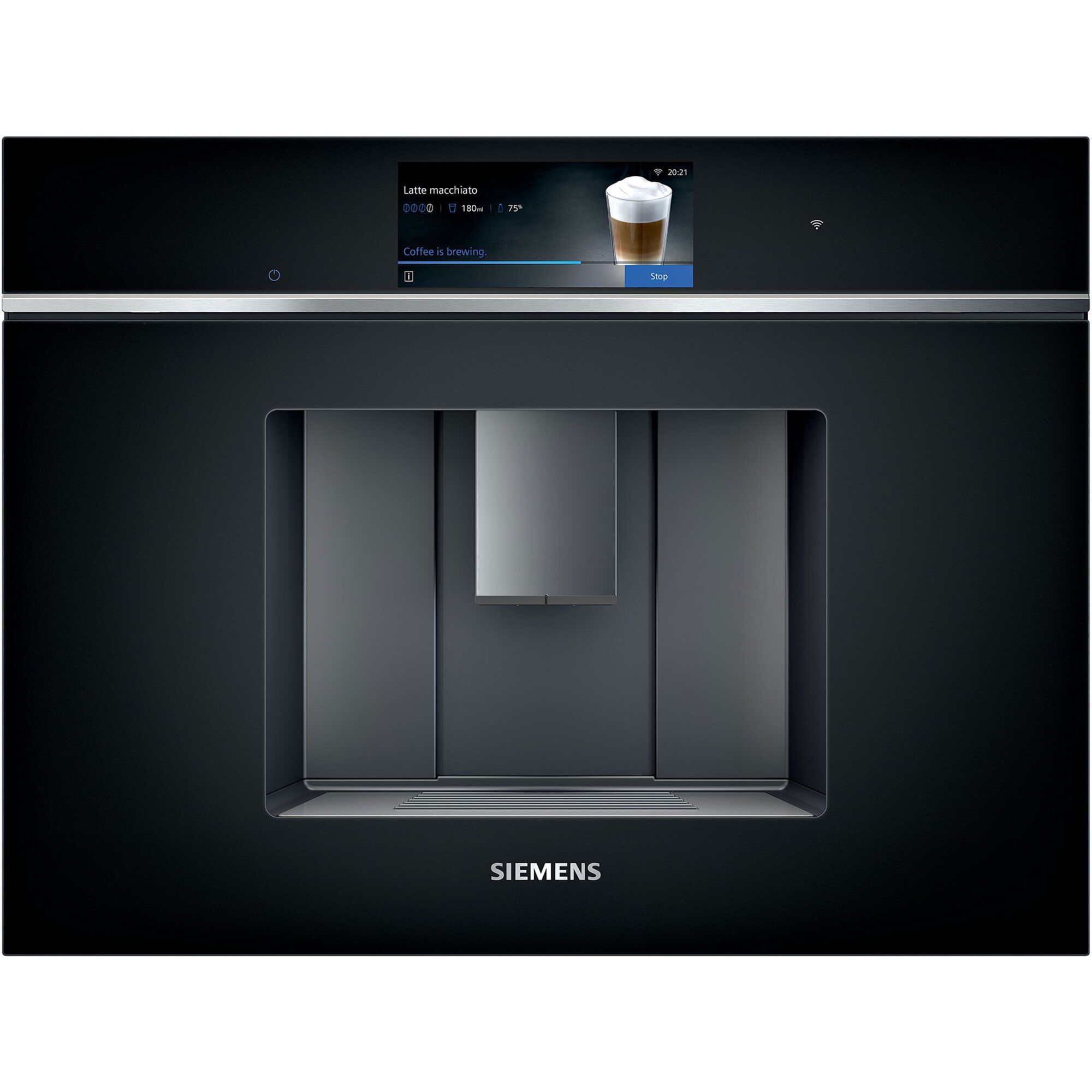 Siemens Ct718l1b0 Iq700 Helautomatisk Indbygget Espressomaskine  Sort