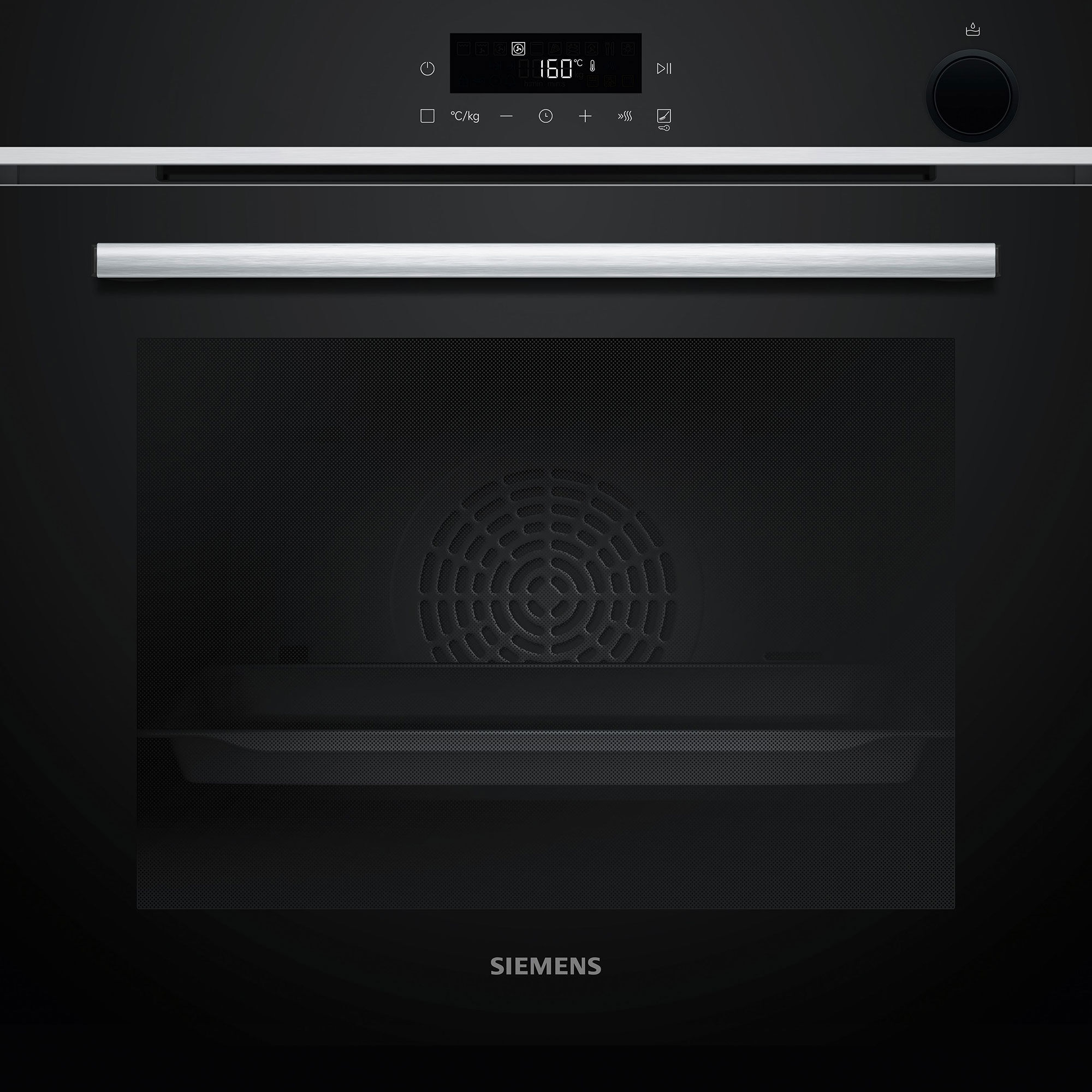 Siemens Hr532gbs3 Iq300 Indbygget Ovn Med Dampfunktion 60    60 Cm  Rustfrit Stål