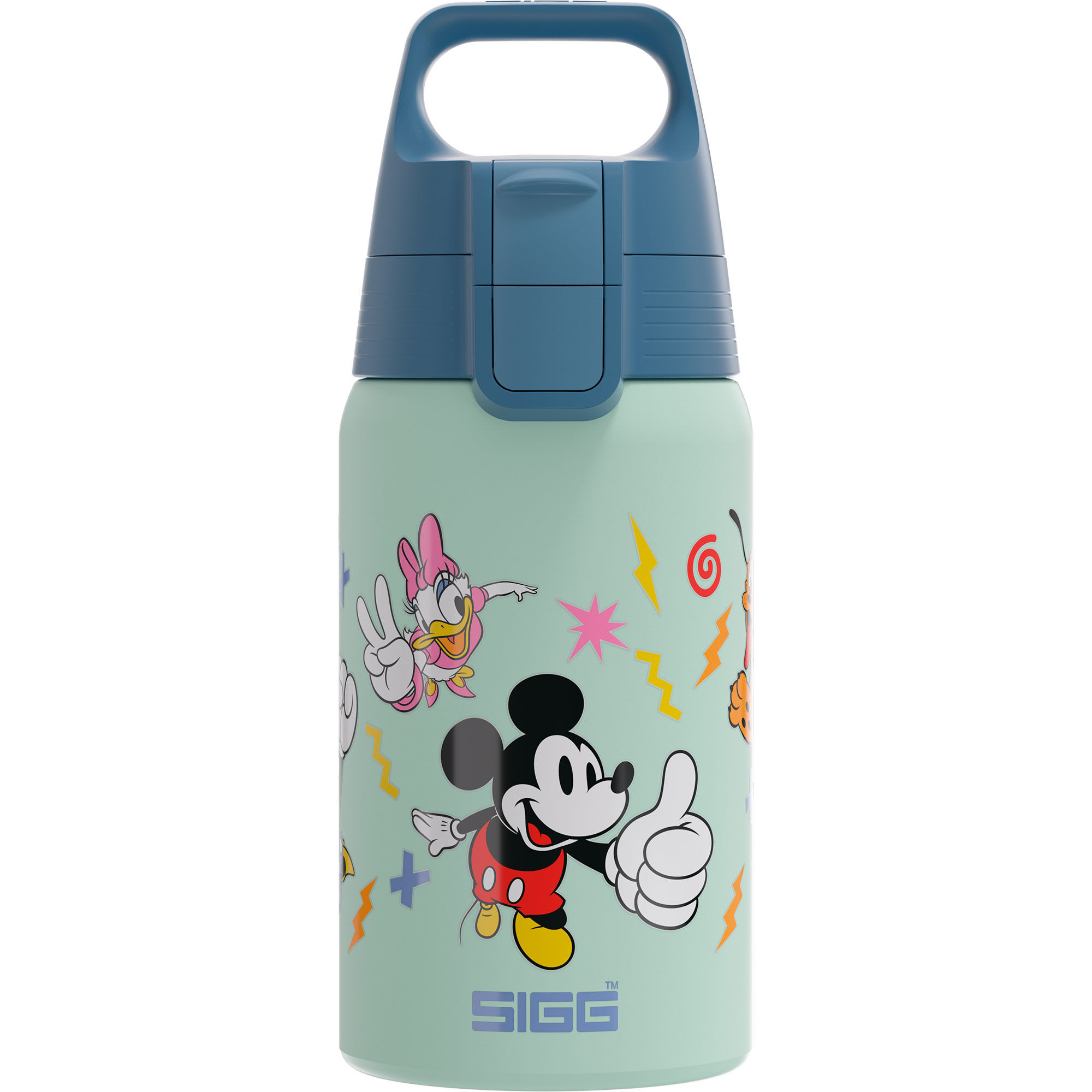 Sigg Disney Shield One Flaske     Liter  Mickey   Friends