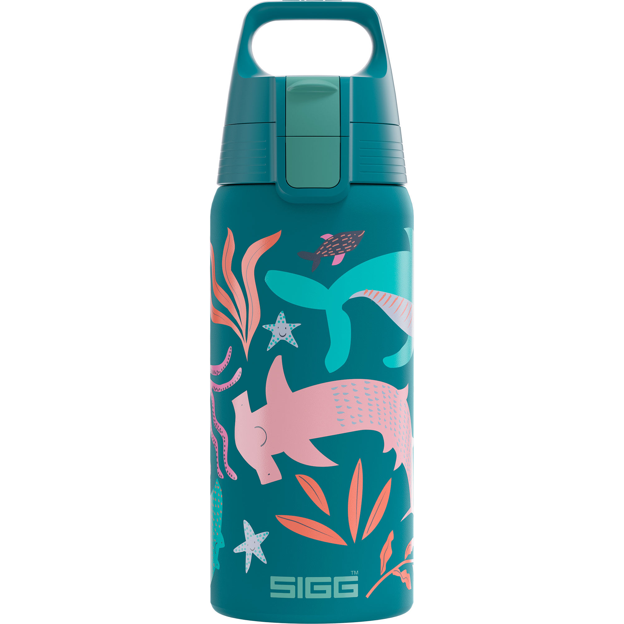 Sigg Shield Therm One Børnetermosflaske     Liter  Blue World