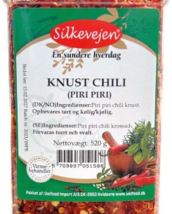 Silkevejen Knust Chili  Piri Piri  450