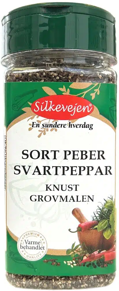 Silkevejen Sort Peber Knust 110