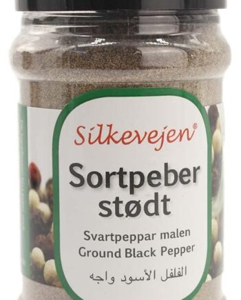 Silkevejen Sort Peber Stødt 150