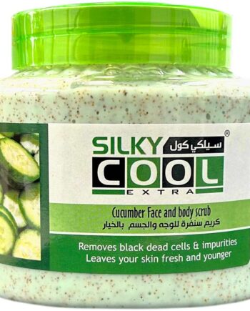 Silky Cool Cucumber Face   Body Scrub 500 Ml