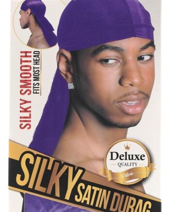 Silky Satin Durag Lilla  Deluxe