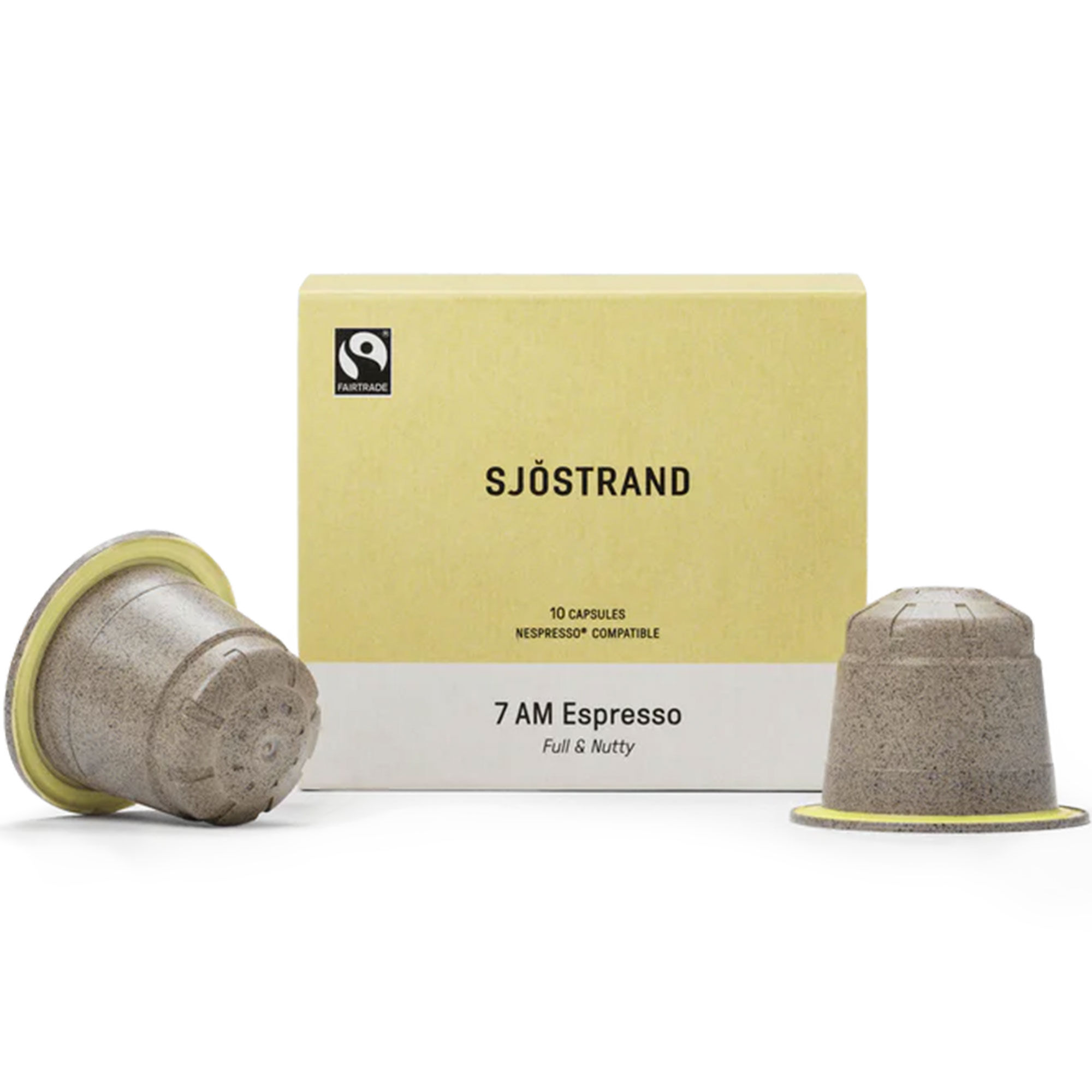 Sjöstrand Coffee   Am Espresso Kaffekapsler 10 Stk