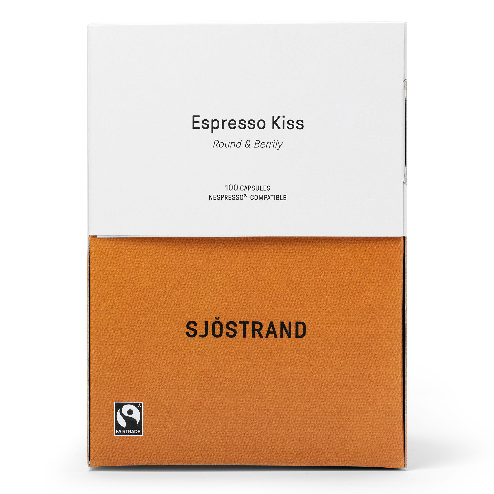 Sjöstrand Coffee Espresso Kiss Kaffekapsler 100 Stk