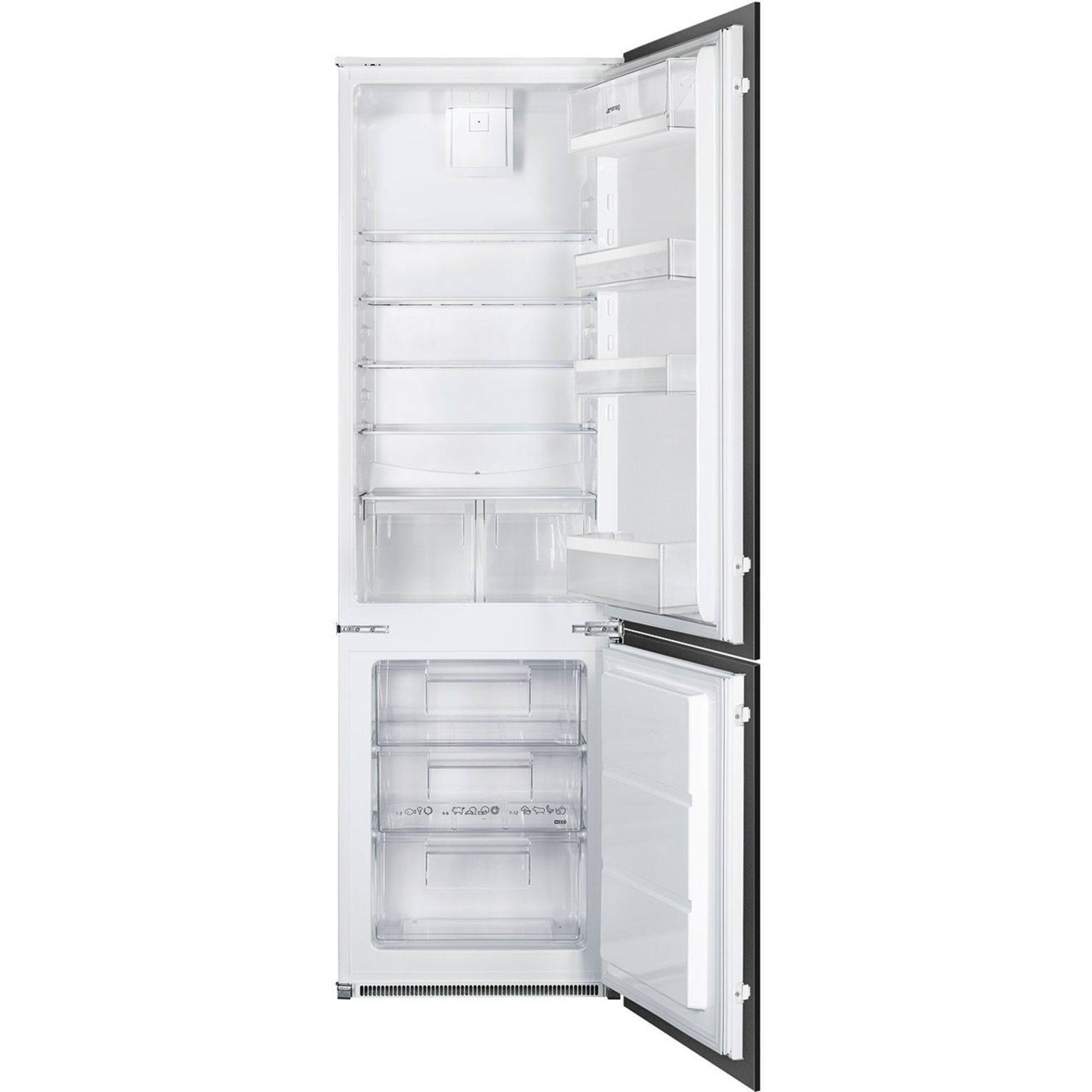 Smeg C41721e Integreret Køleskab 178 Cm