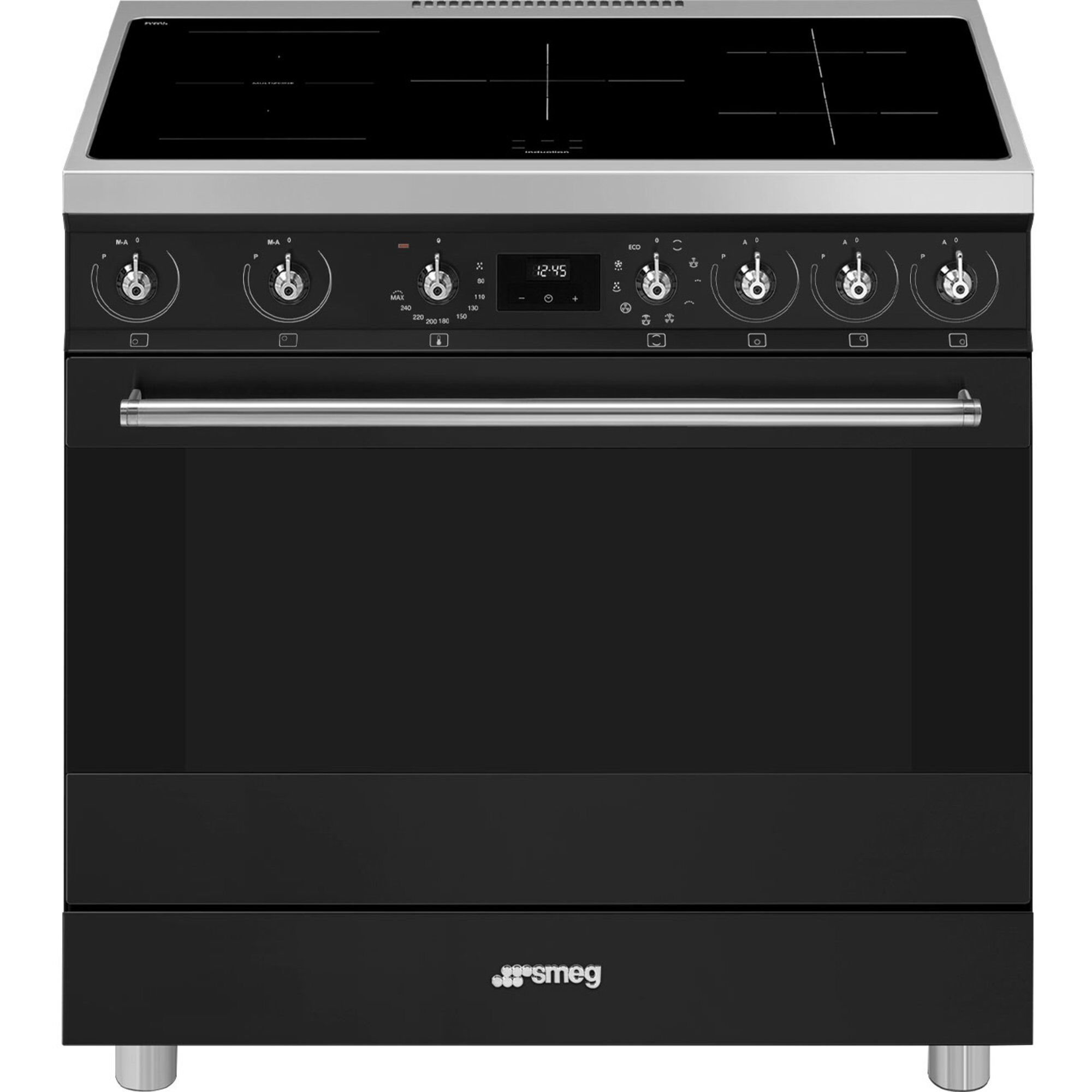 Smeg C9immb2 Classic Induktionskomfur 90 Cm  Sort