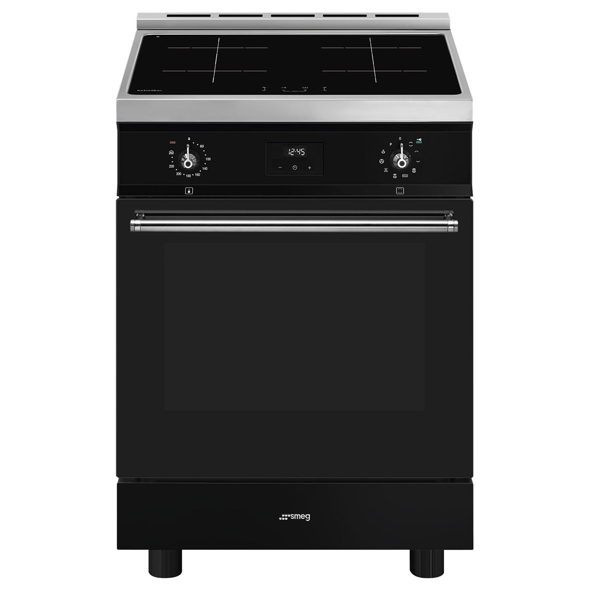 Smeg C6ipblt2 Induktionskomfur 60 Cm  Sort