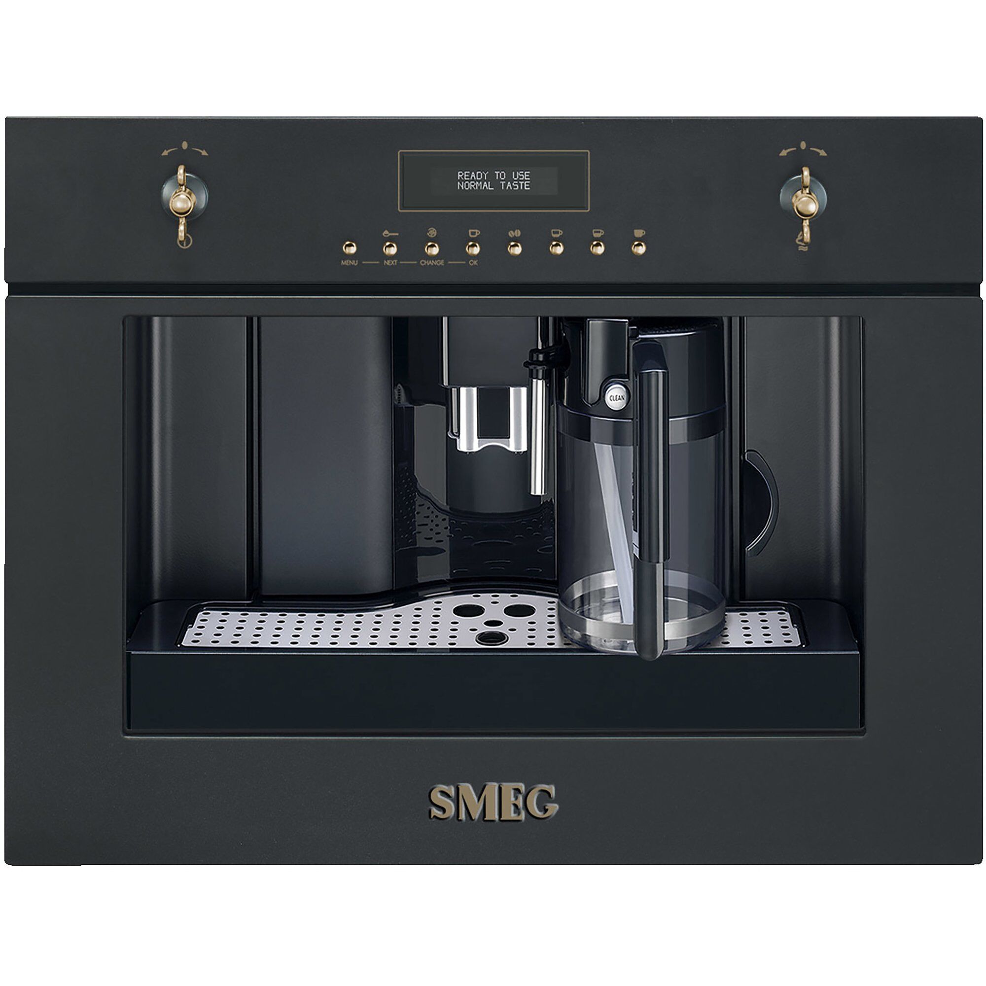 Smeg 60 Cm Indbygget Kaffemaskine Antracit