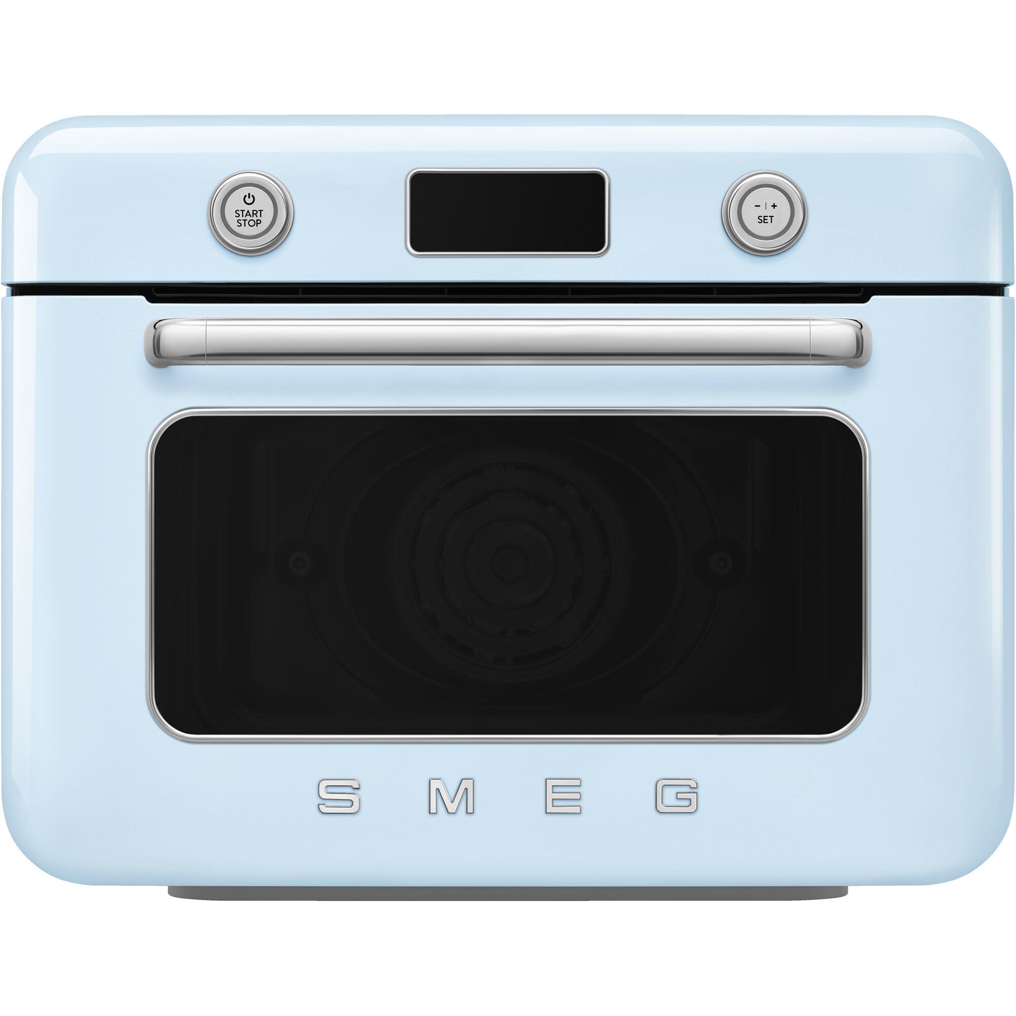 Smeg Cof01pbeu Fritstående Dampovn  Pastelblå