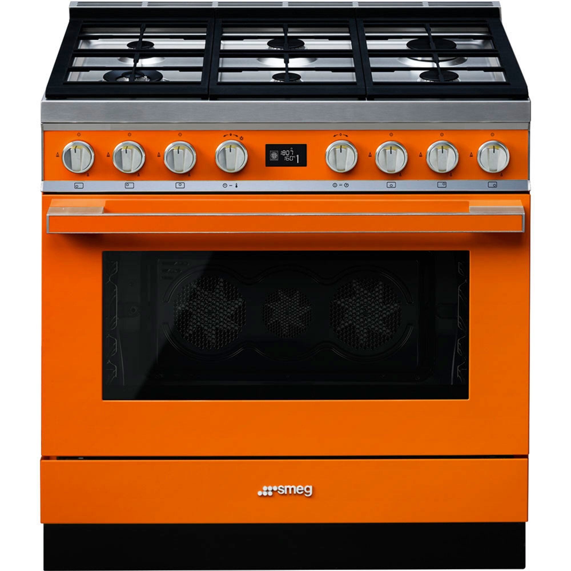 Smeg Cpf9gpor Portofino Gaskomfur  Orange