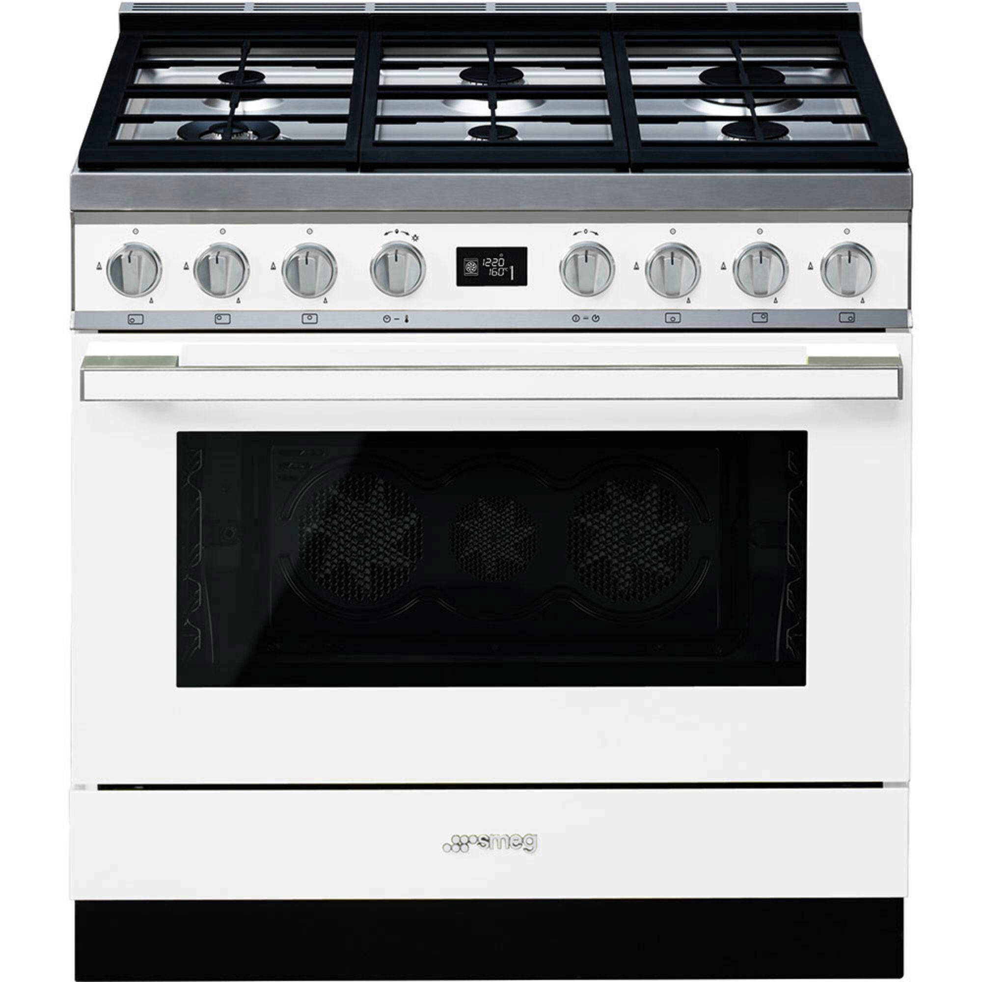 Smeg Cpf9gpwh Portofino Gaskomfur  Hvid