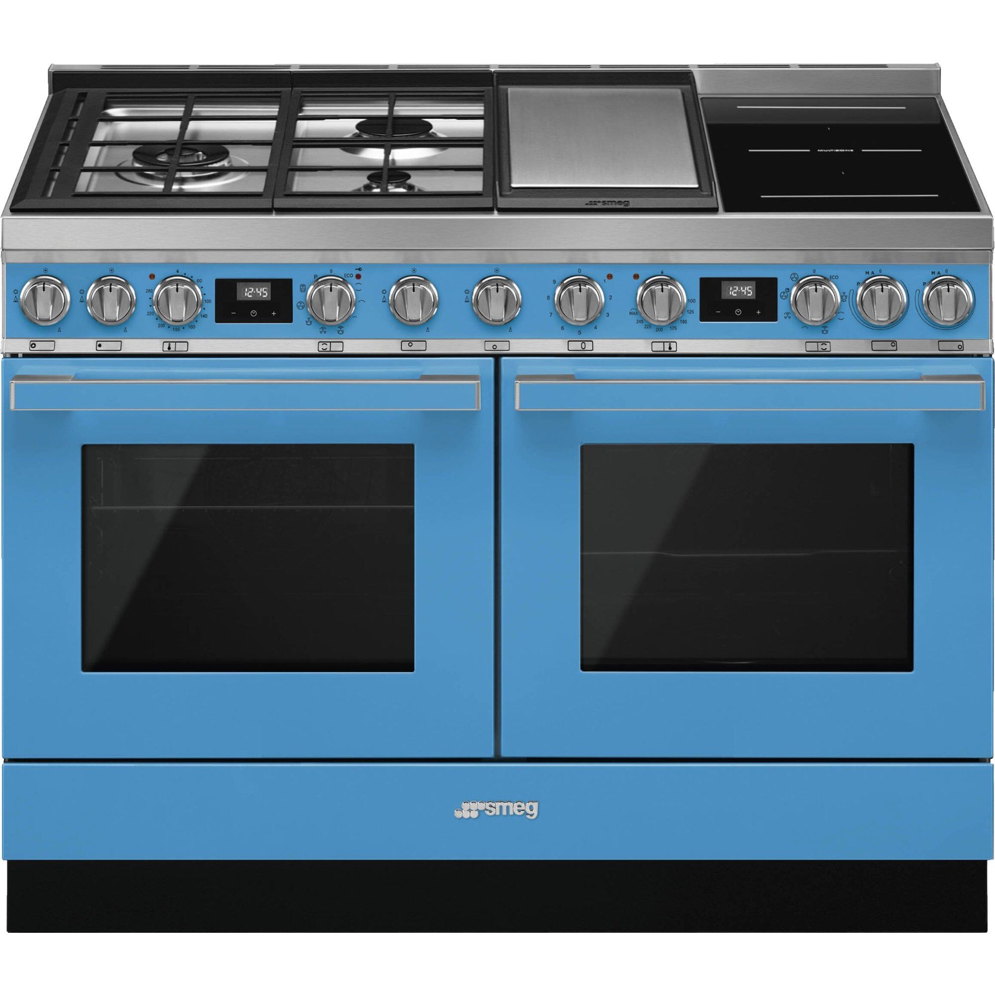 Smeg Cpf120igmpt Portofino Gas- Induktionskomfur  Turkis