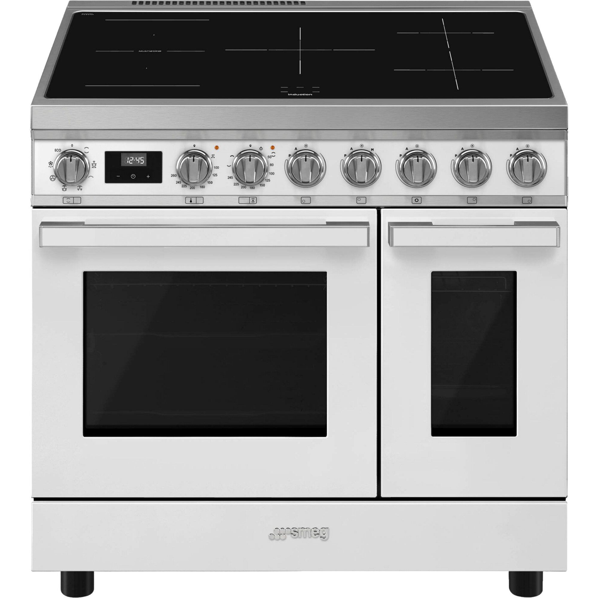 Smeg Cpf92im Portofino Induktionskomfur 84   Kg  Hvid