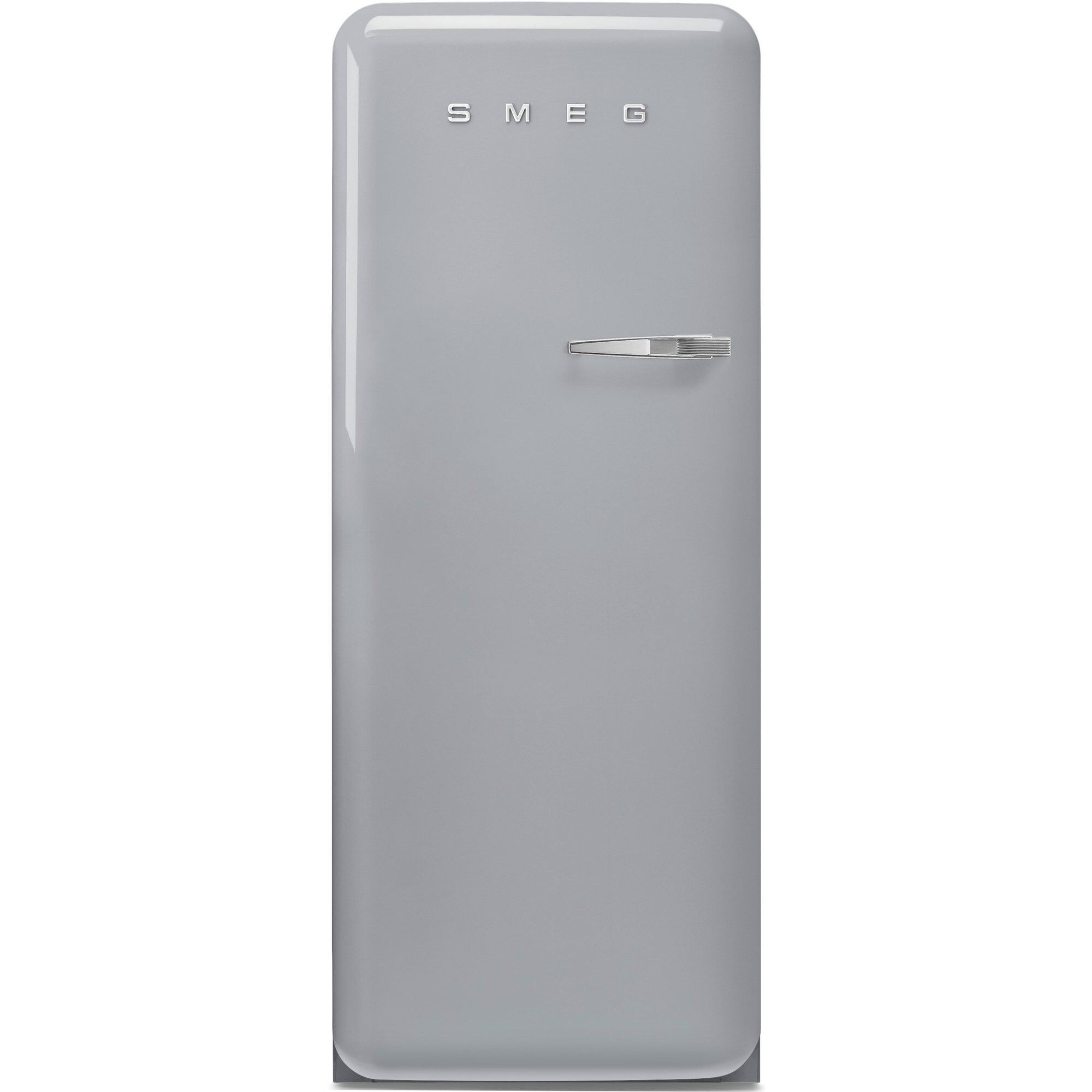 Smeg Fab28lsv6 Køleskab Med Fryser 153 Cm Venstrehængt Sølv