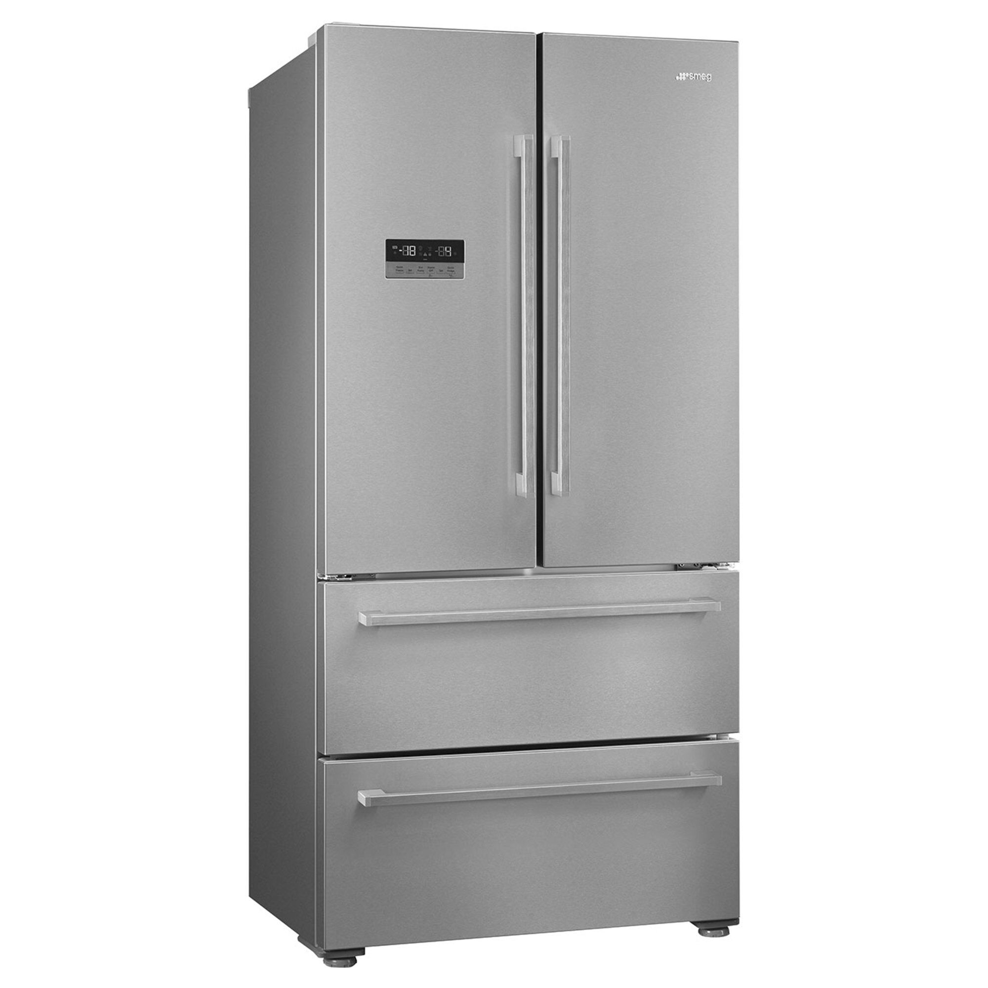 Smeg Fq55fxde Køle- Fryseskab  Rustfrit Stål