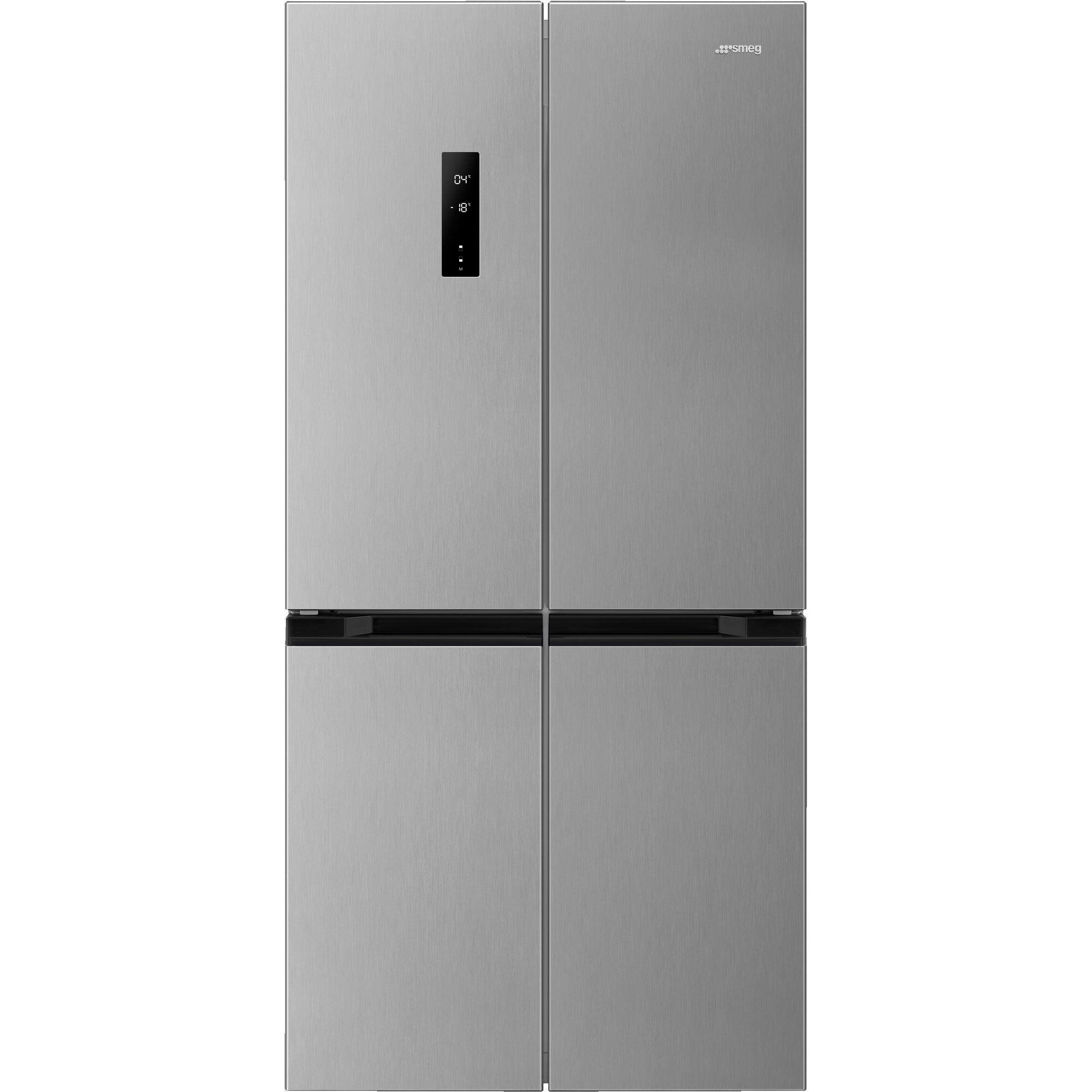 Smeg Fqi48kd French Door Køleskab  Sølv