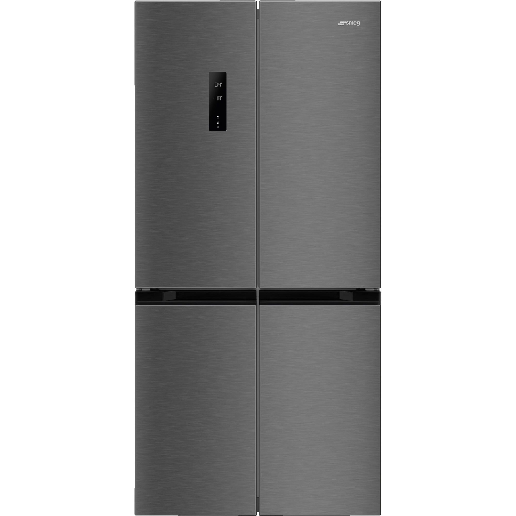 Smeg Fqi48kd French Door Køleskab  Sort