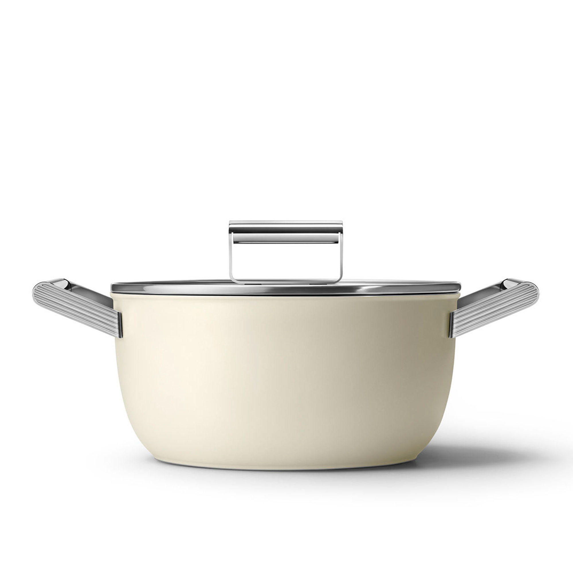 Smeg Gryde ø24 Cm     Liter  Creme